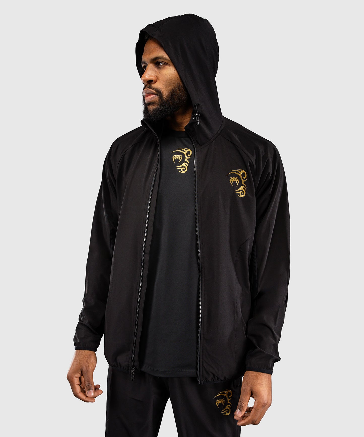 Veste de Survêtement Venum x Mike Tyson Tiger - Noir/Or