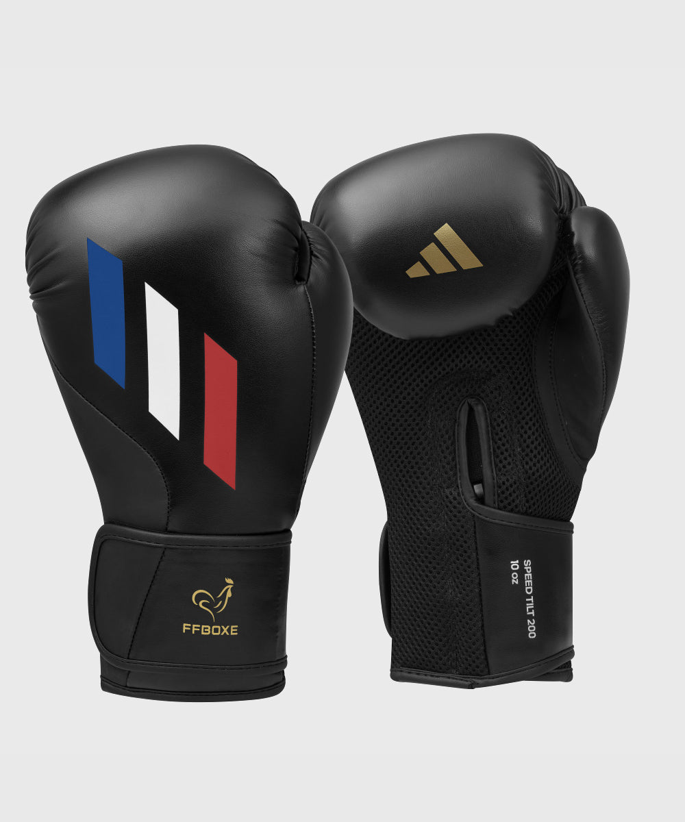 Adidas Speed Tilt 200 FFB Boxing Gloves - Black