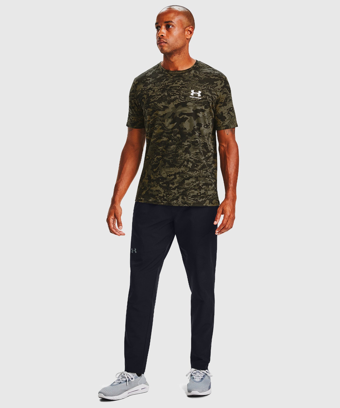 T-Shirt Under Armour Ua Abc Camo - Kaki