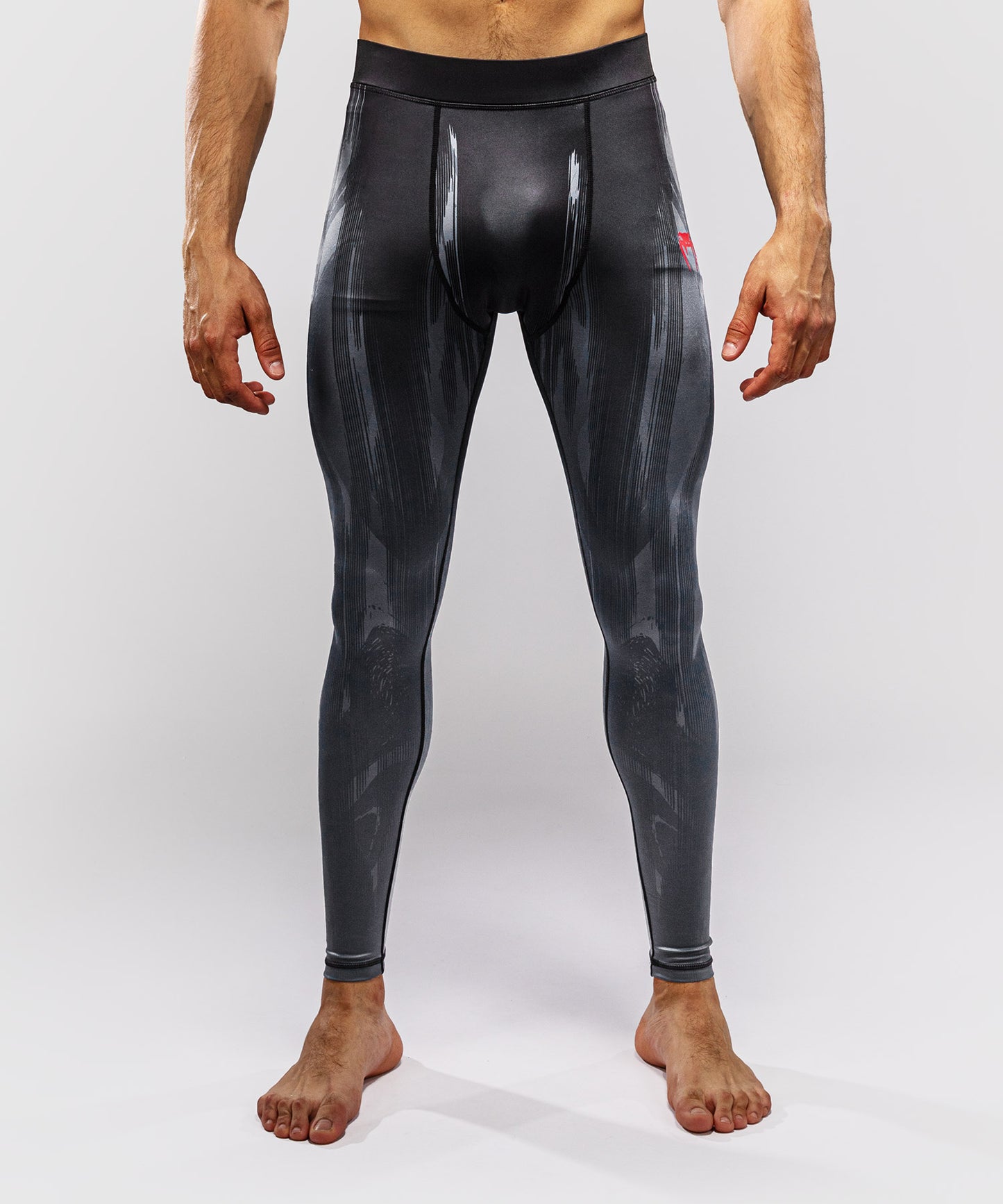 Venum Demon Pantaloni a Compressione - Nero/Grigio