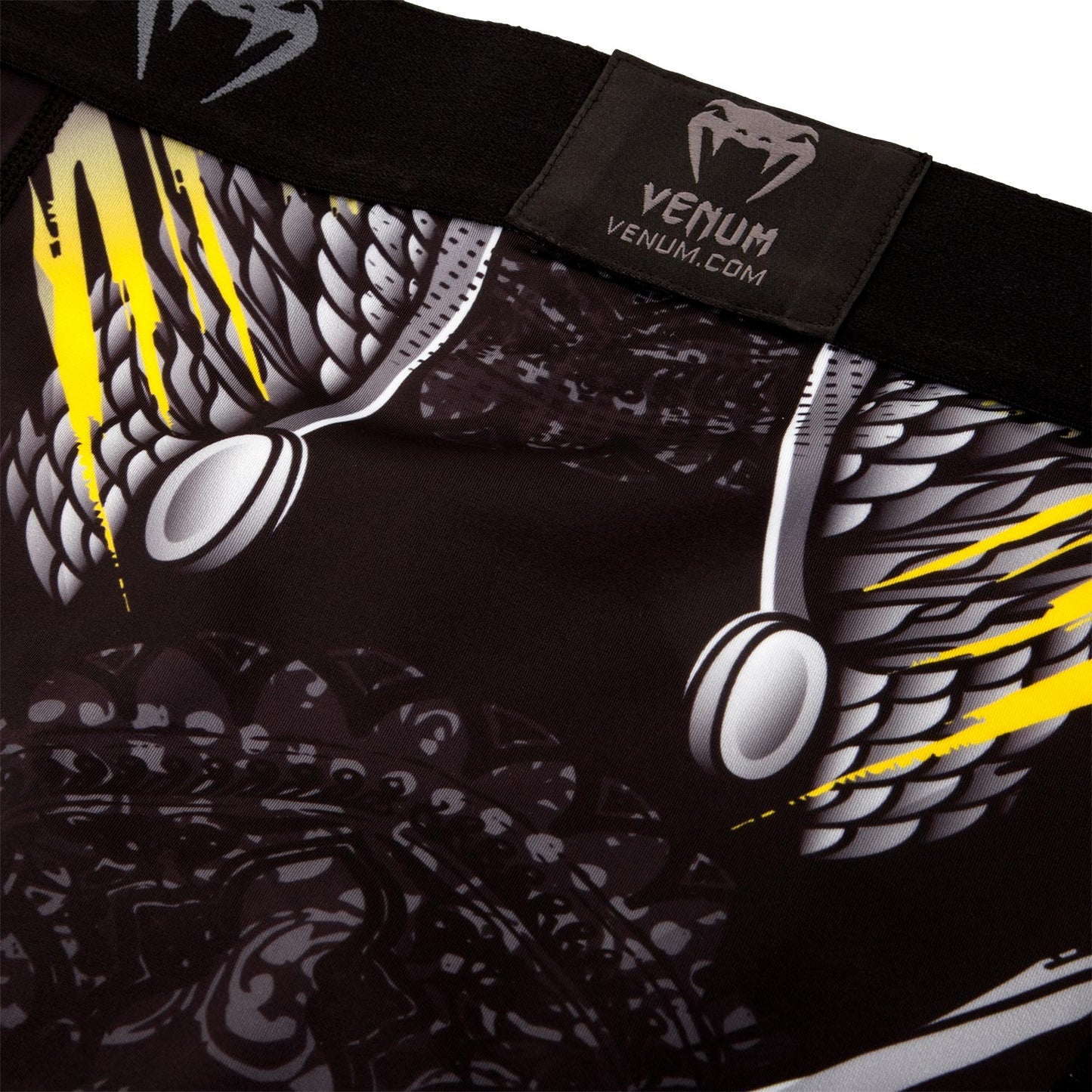 Venum Viking 2.0 Compression Short - Black/Yellow