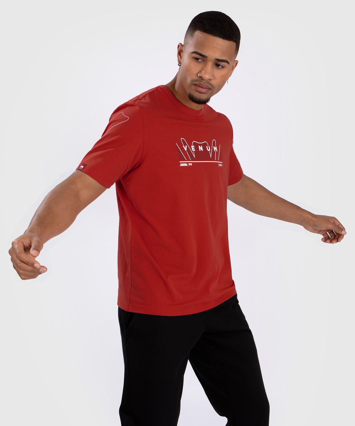 T-Shirt Venum Snake Print - Rouge