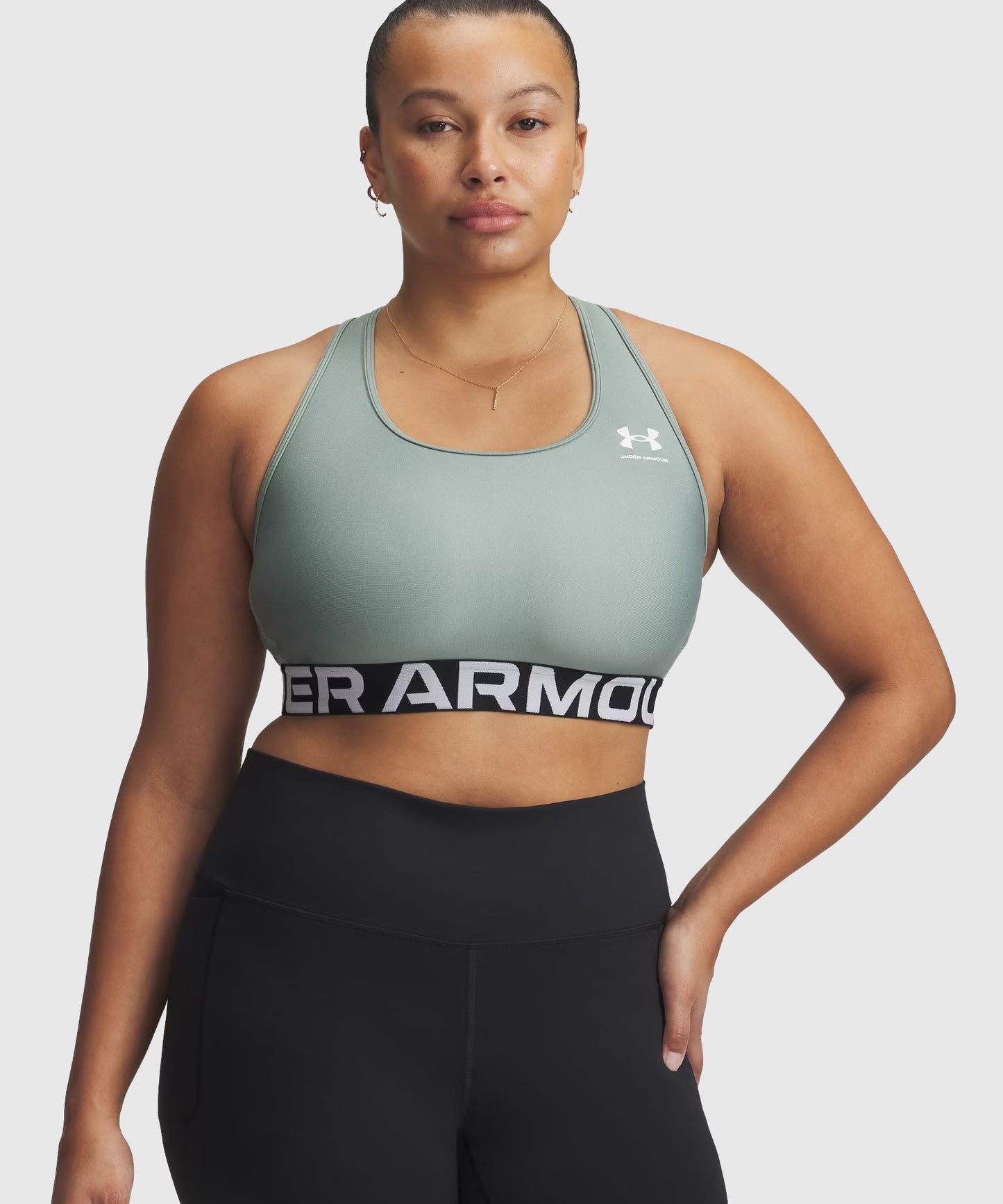 Under Armour Heatgear® Sports Bra - Green
