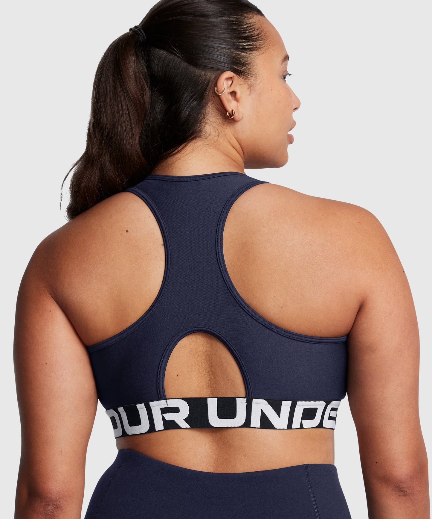 Under Armour Heatgear® Sports Bra - Navy Blue