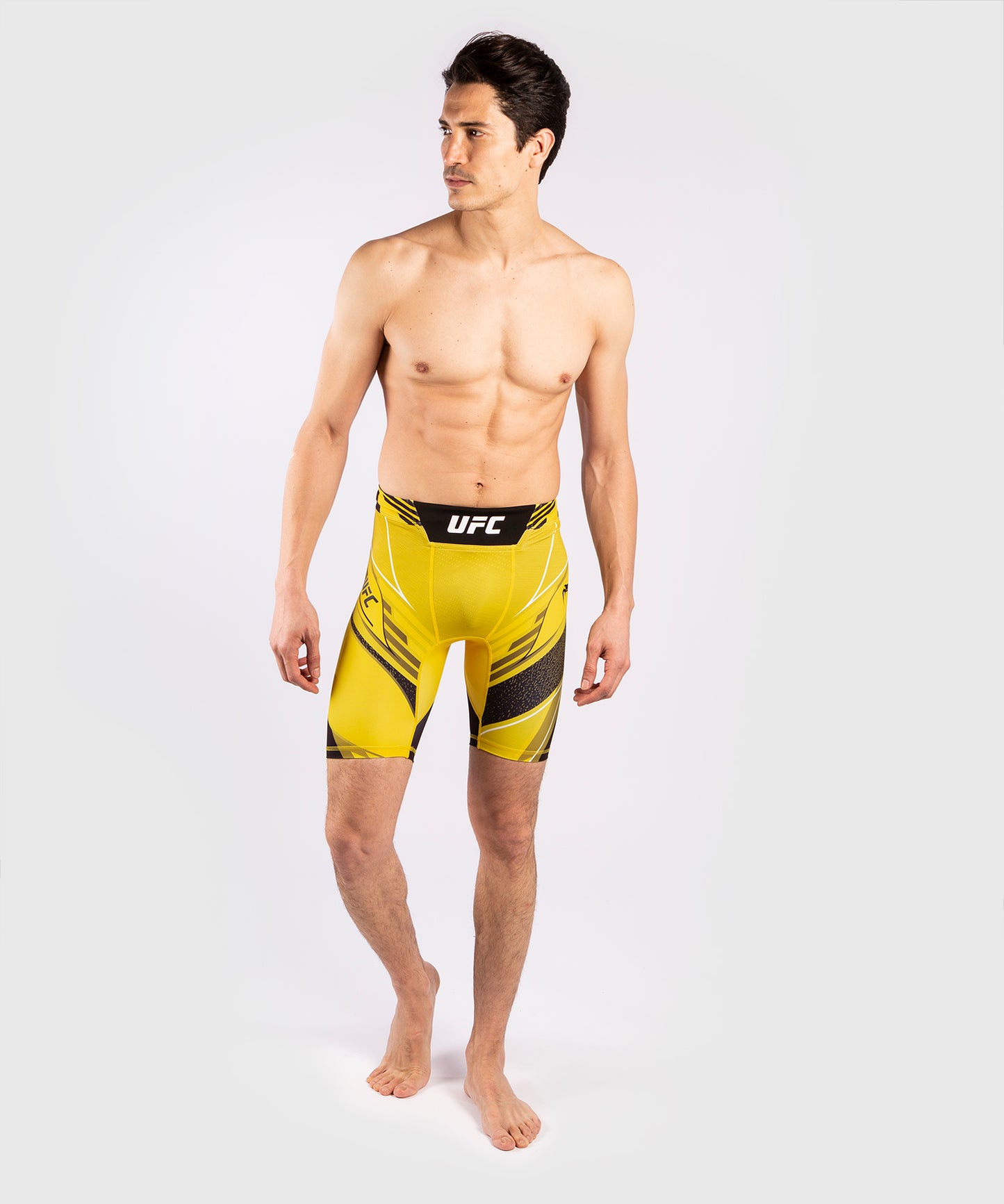 Short de compression pour Hommes UFC Venum Pro Line - Jaune