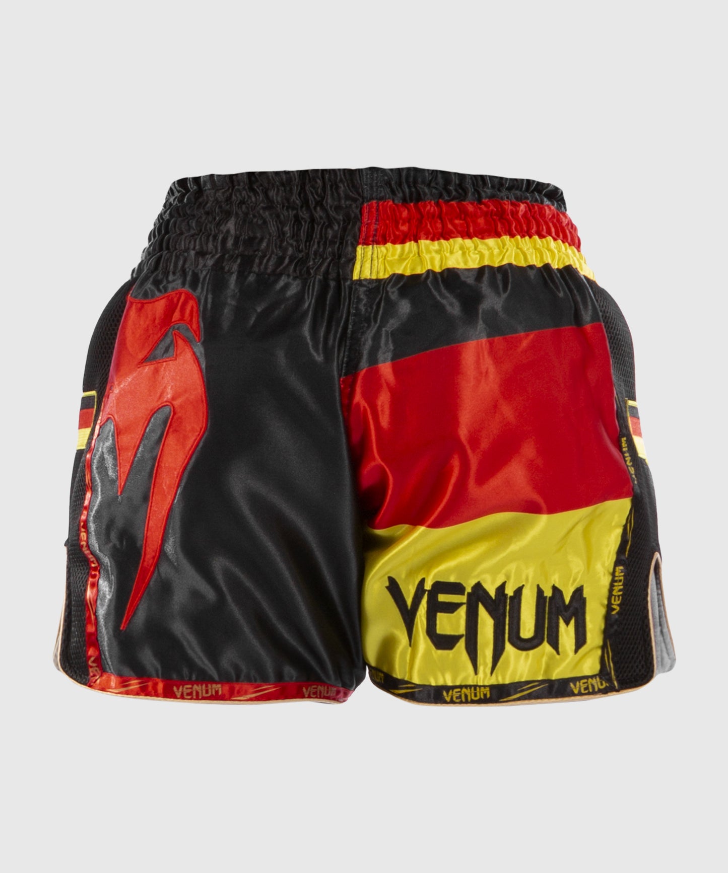 Short de Muay Thai Venum Giant - Noir/Jaune/Rouge