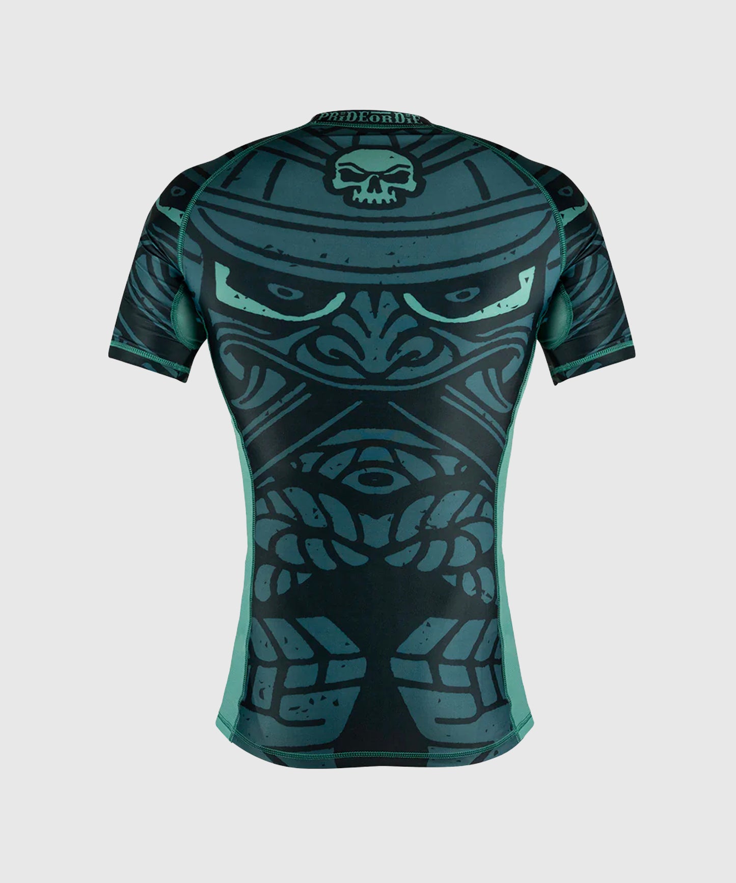 Pride Or Die Samurai Rashguard de Manga Corta - Negro