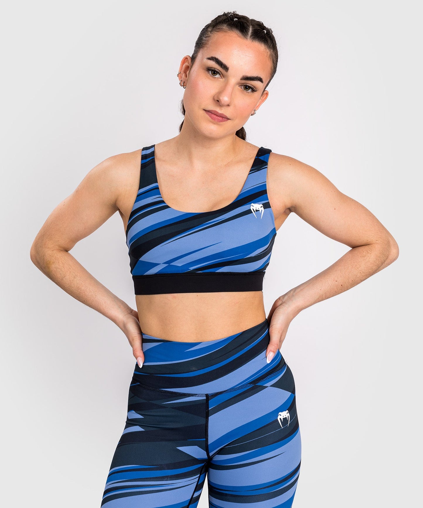 Brassière de Sport pour Femmes Venum Abyss - Bleu Foncé