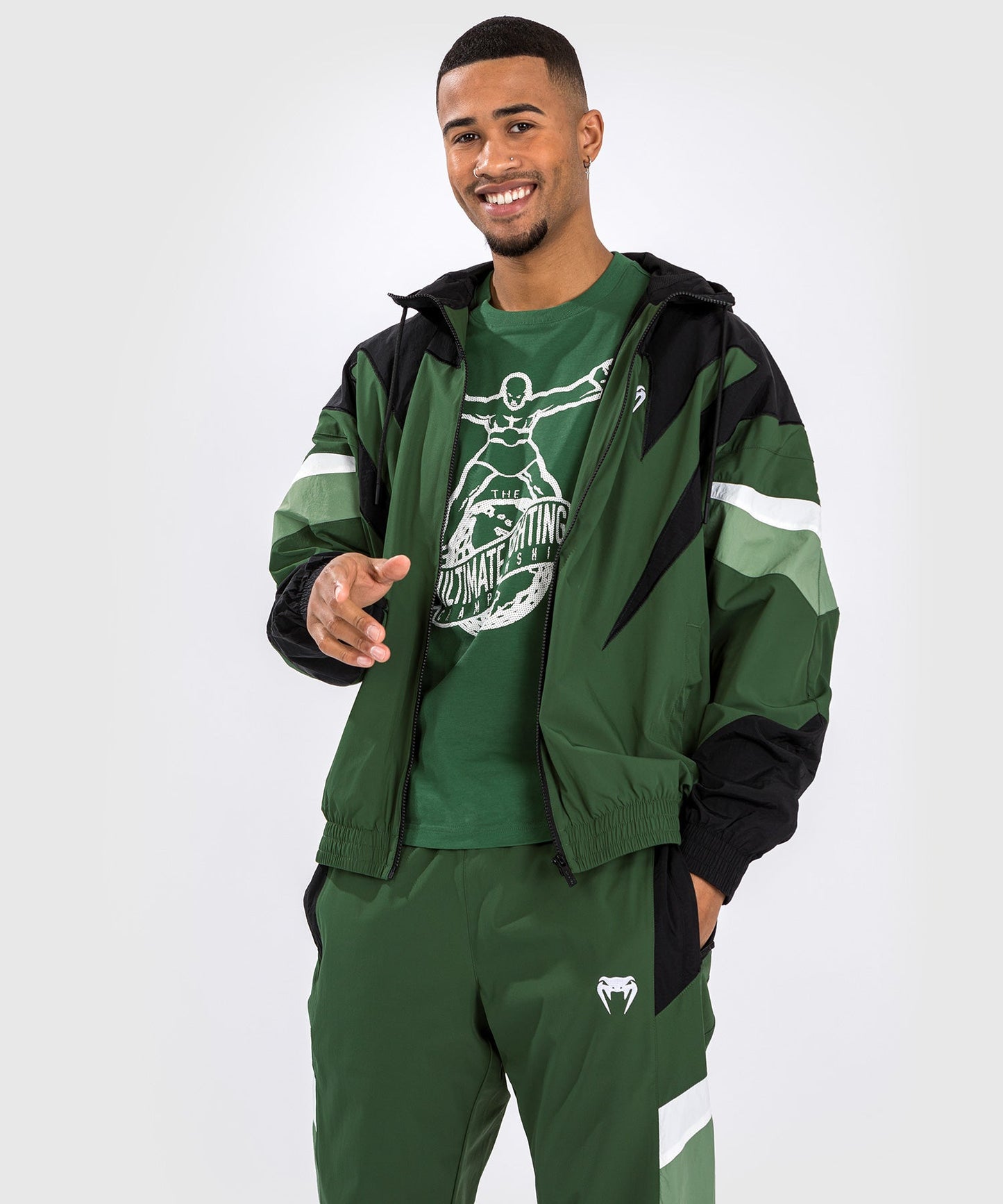 Venum Attack 90 Track Jacket - Khaki