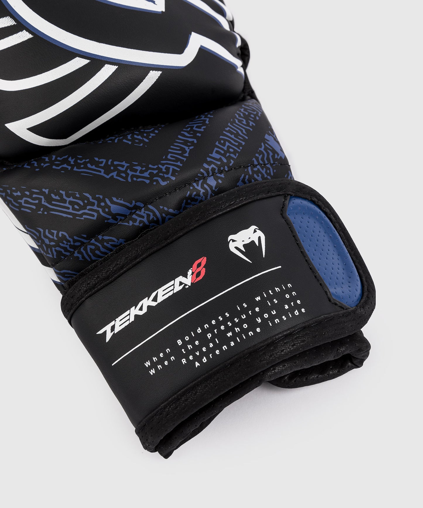 Venum x Tekken 8 MMA Sparring Gloves - Jin Kazama - Blue/Black/White