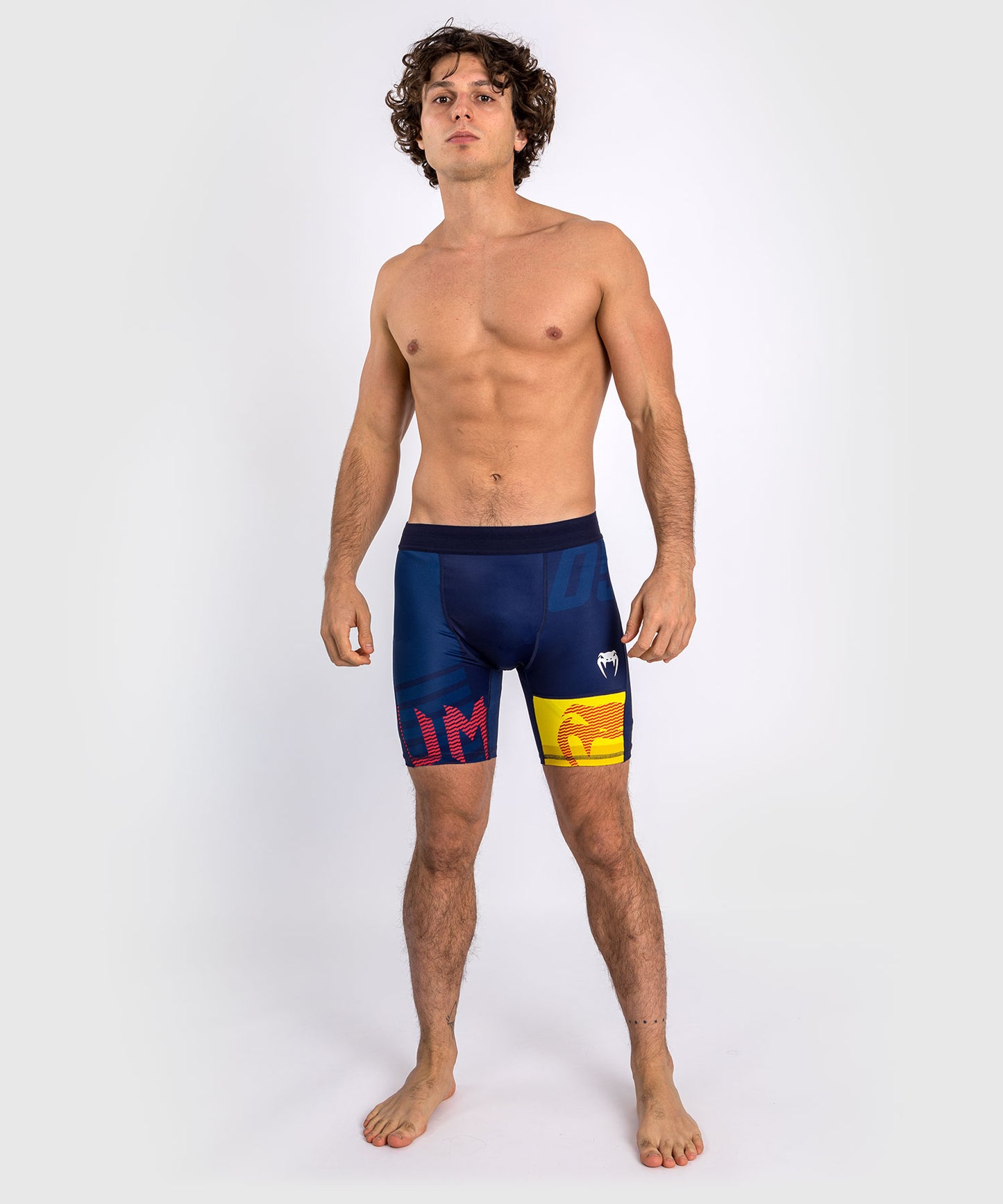 Short de compression Venum Sport 05 - Bleu/Jaune