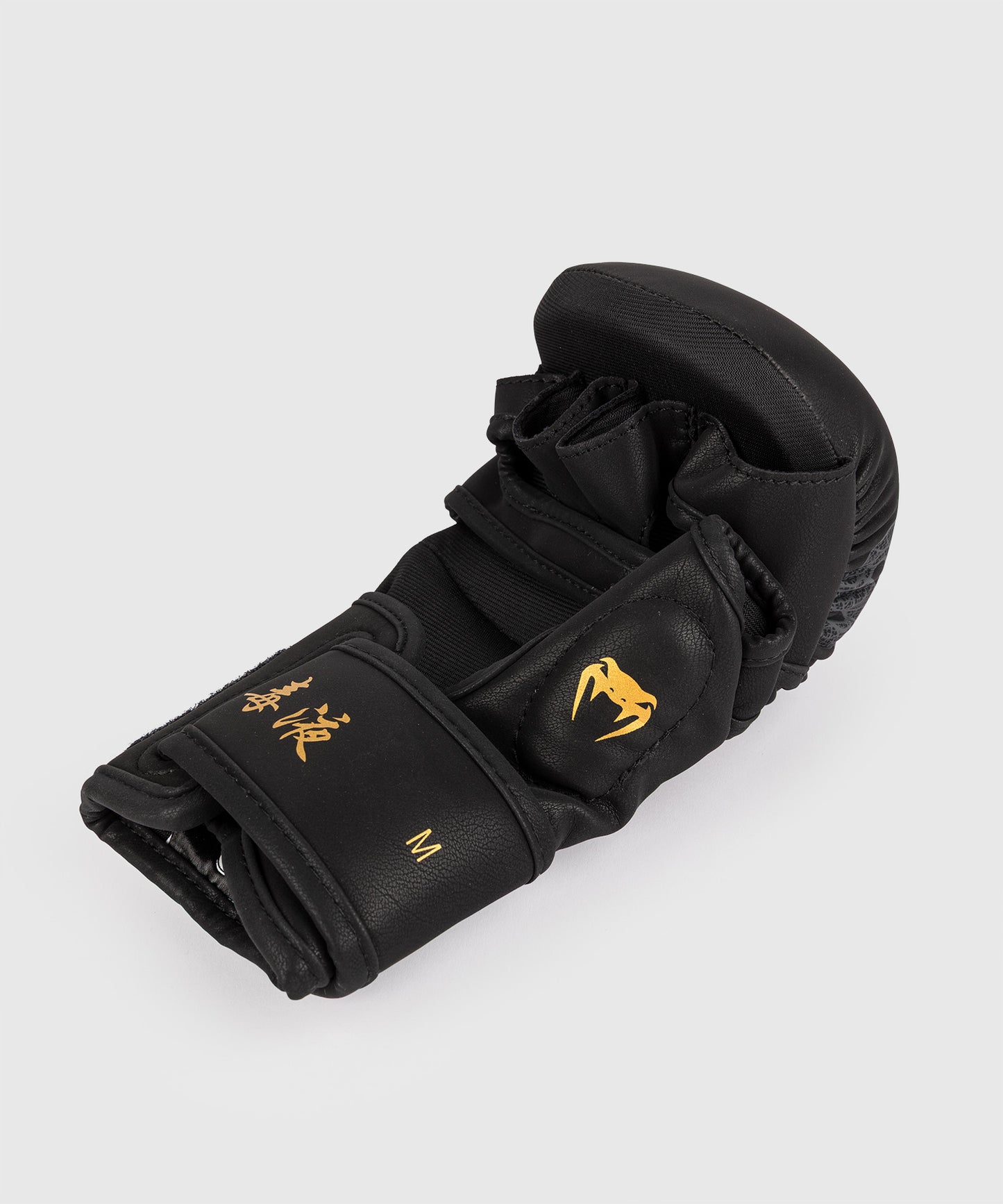 Gants de Sparring Venum Serpenti – Noir/Argent/Or