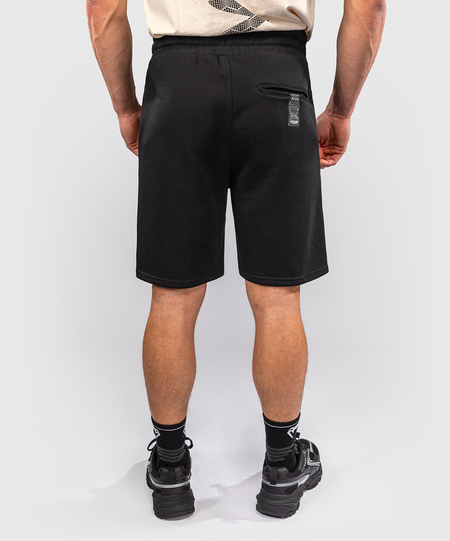Venum Classic Fleece Cotton Shorts - Black