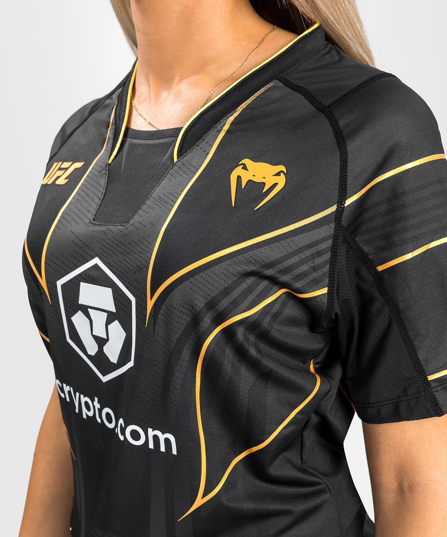Venum Authentic Fight Night 2.0 - Technisches T-Shirt für Frauen, UFC Champion