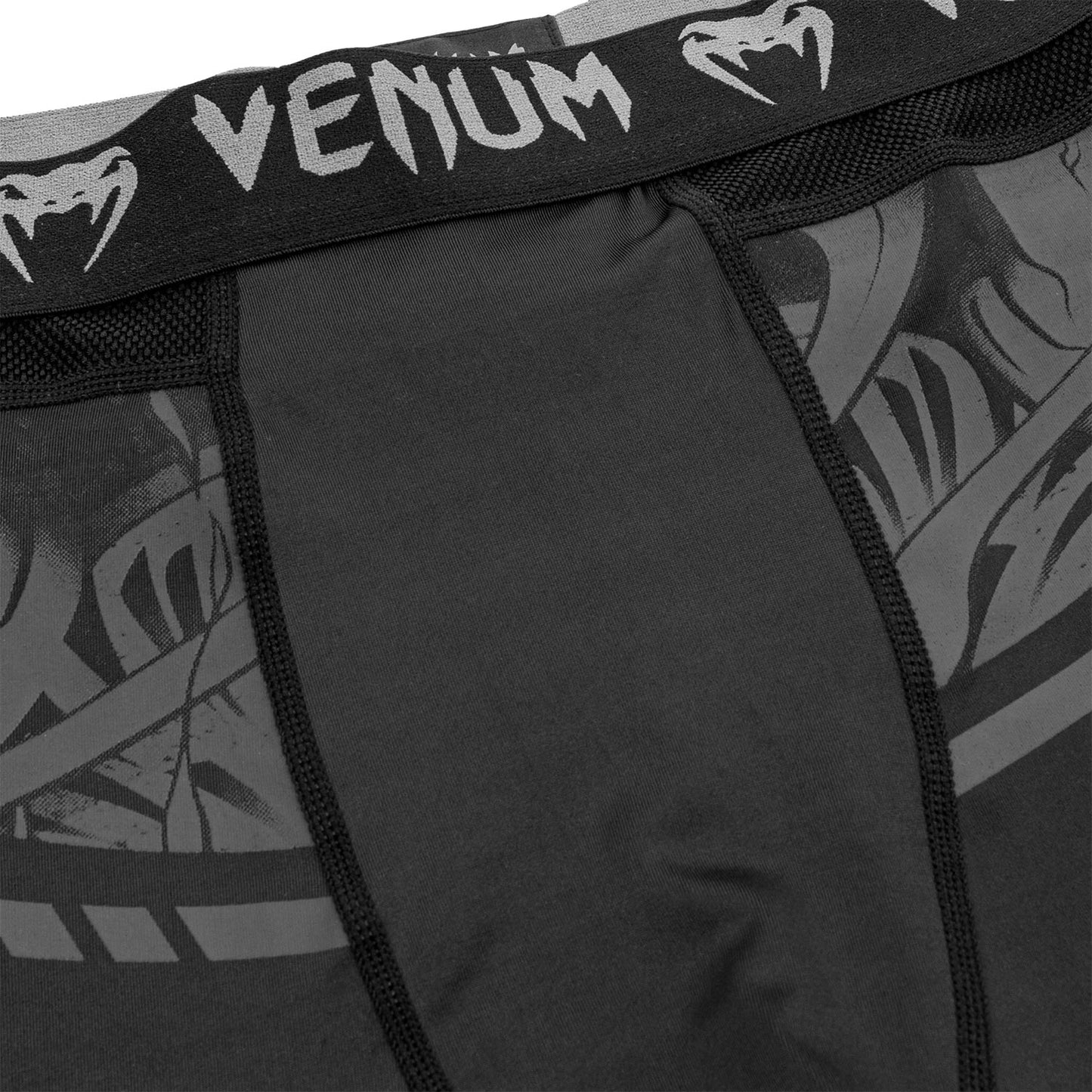 Venum Devil Compression Pants - Black/Black