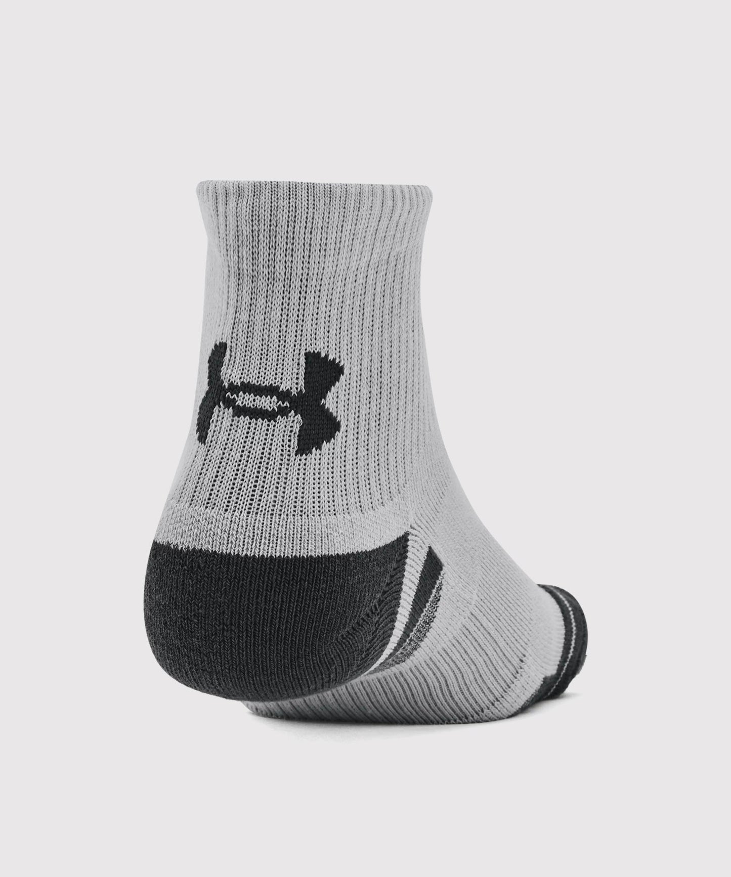 Under Armour Ua Performance Tech 3-Pair Mid-High Sock Pack - White/Black/Grey