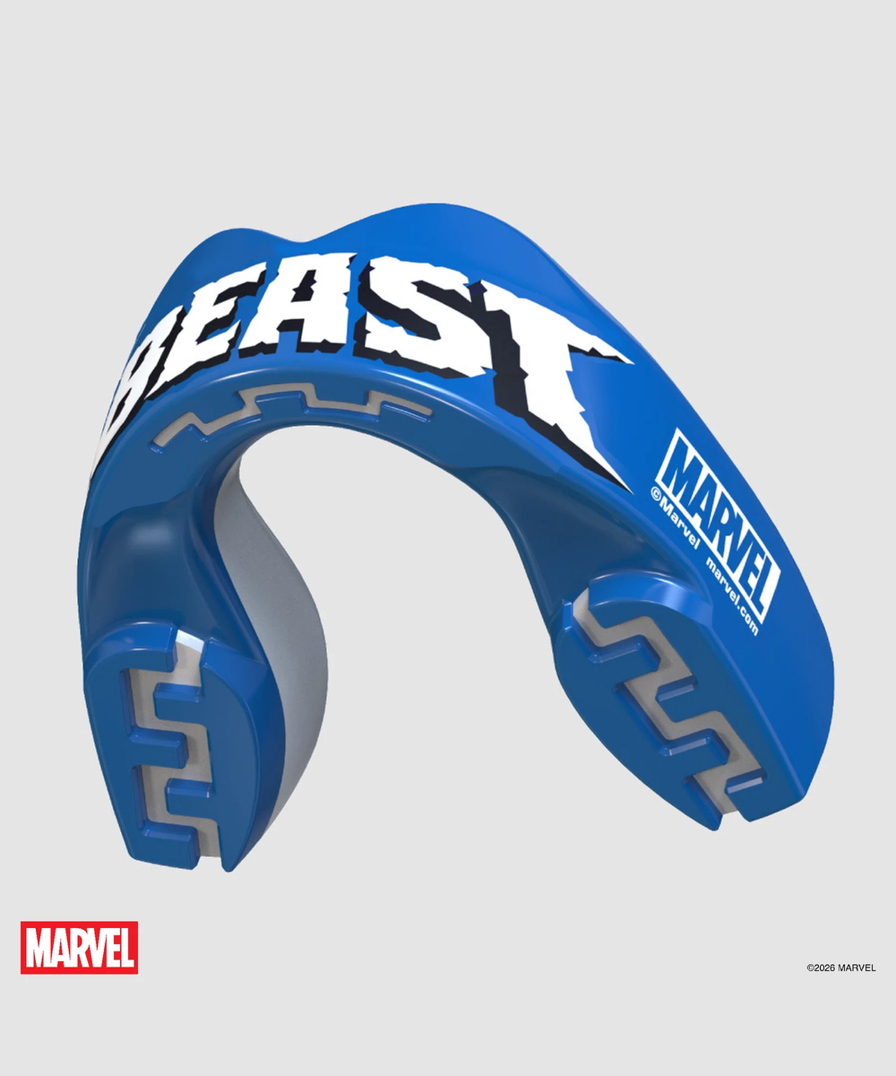 Safejawz Marvel X-Men Beast Mouthguard - Blue