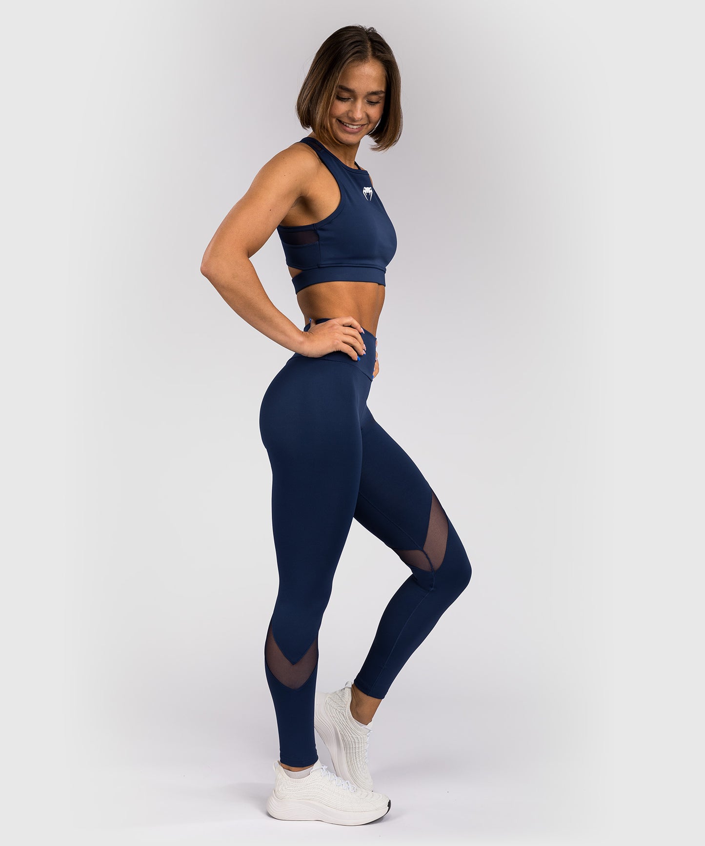 Venum New Perf Woman Legging Range Halo - Marineblau