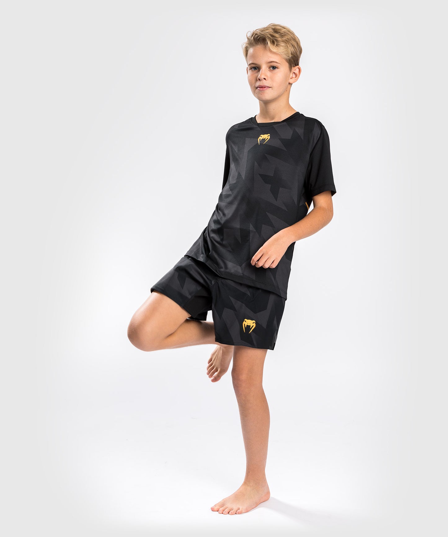 T-Shirt Dry Tech Venum Razor - Pour Enfants - Noir/Or