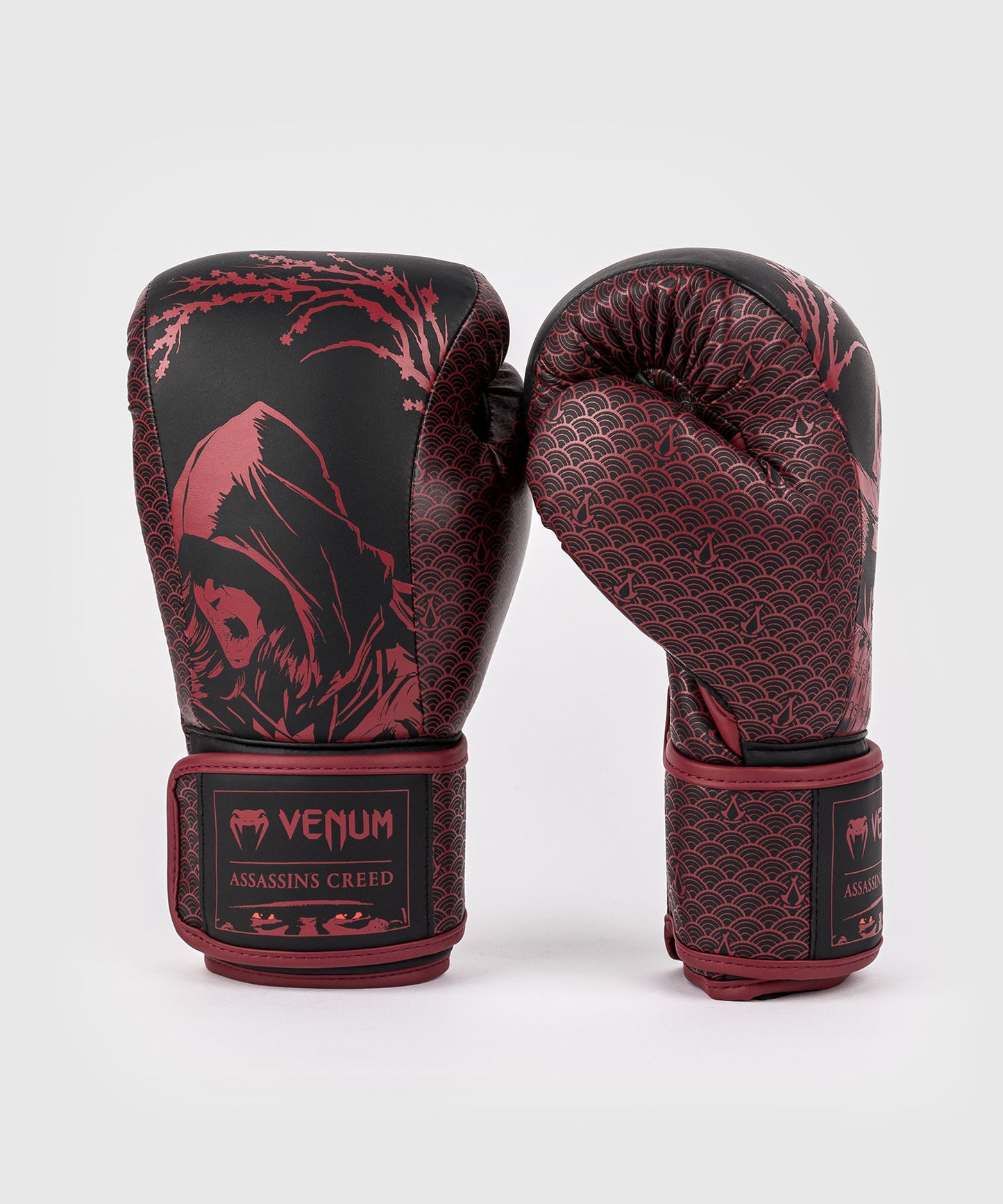 Venum x Assassin's Creed Shadows Boxing Gloves - Bordeaux/Black
