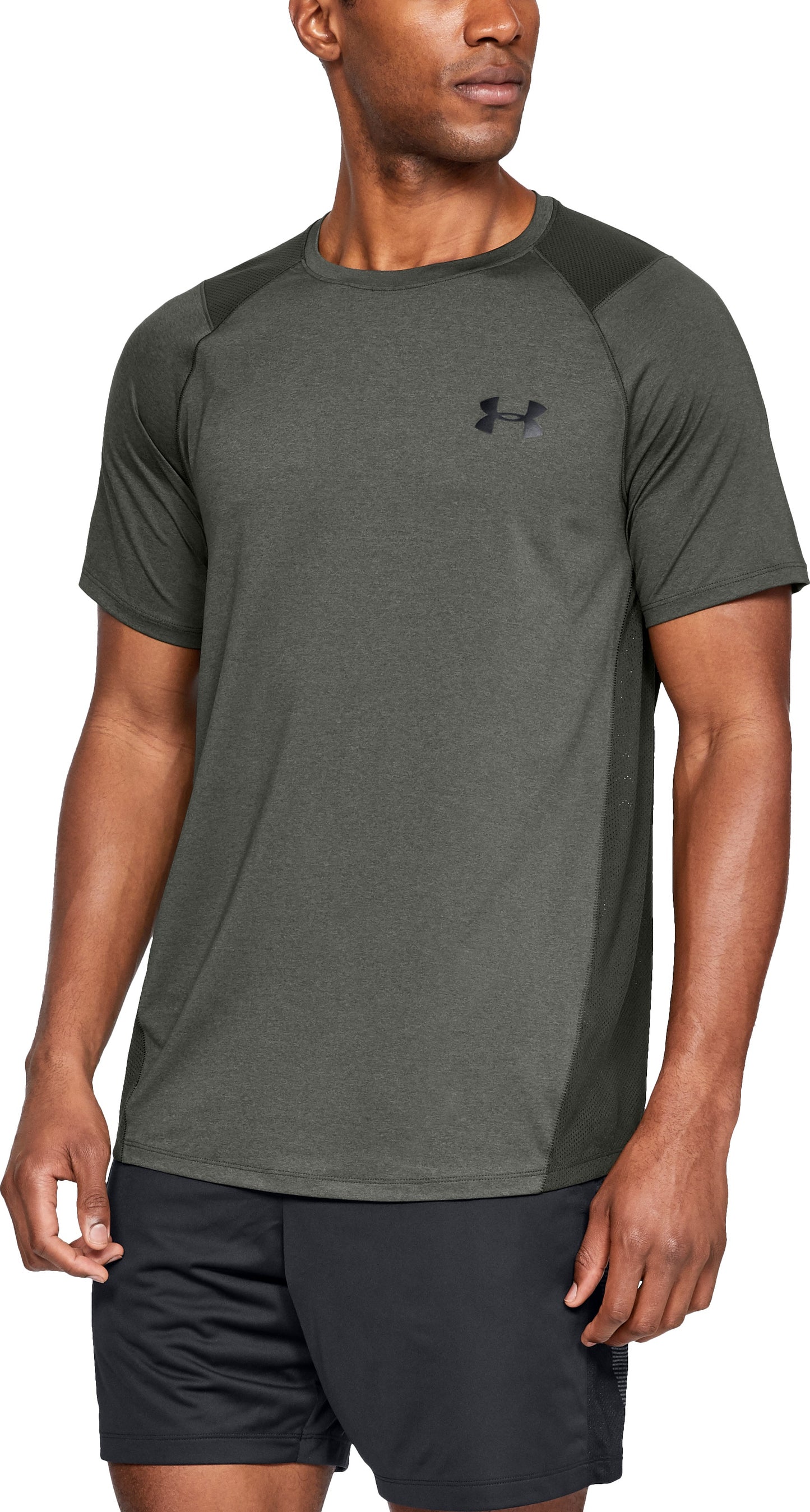 T-shirt Under Armour MK-1 - Vert