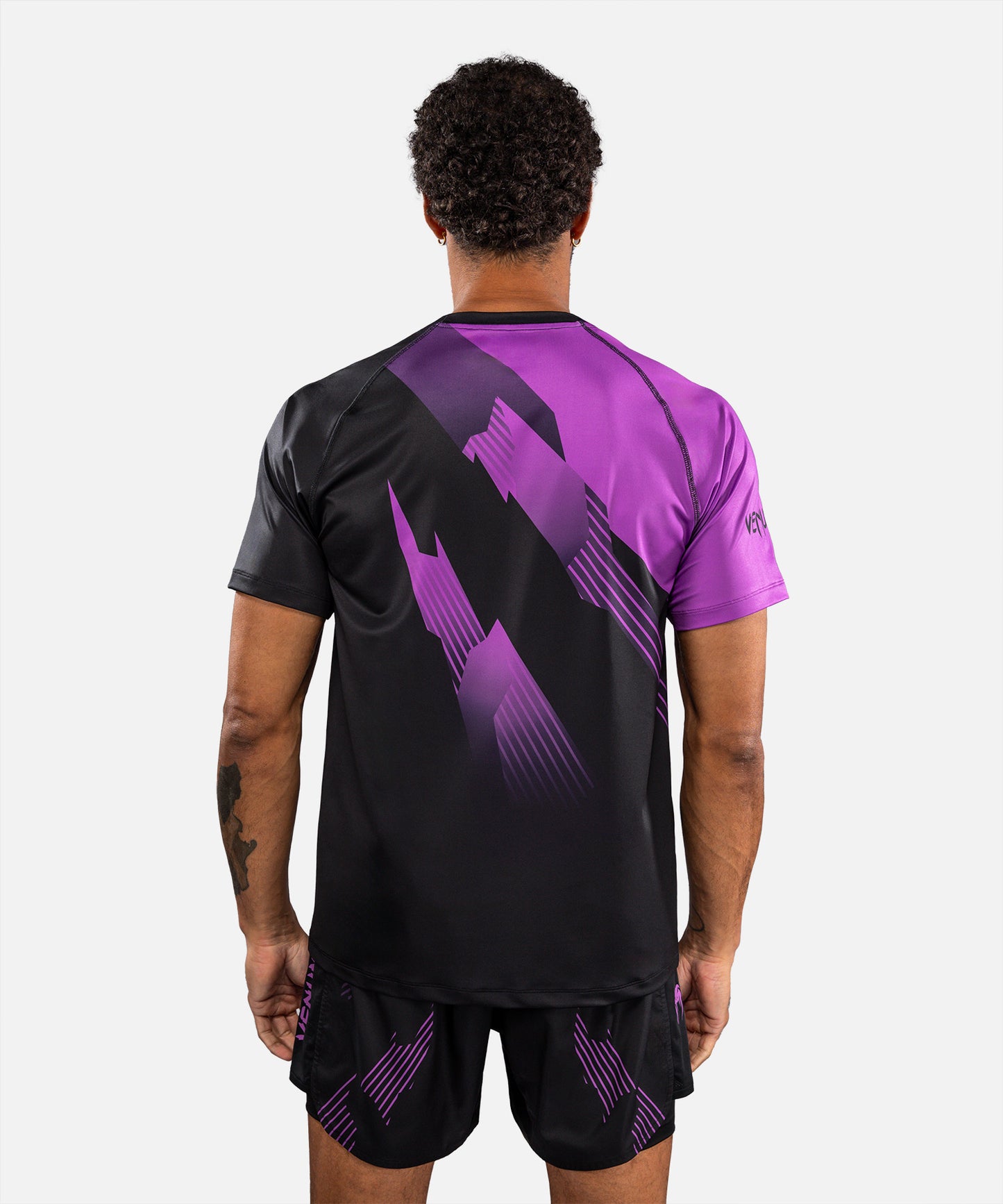 Venum No-Gi 6.0 Dry-Tech T-Shirt - Schwarz/Lila