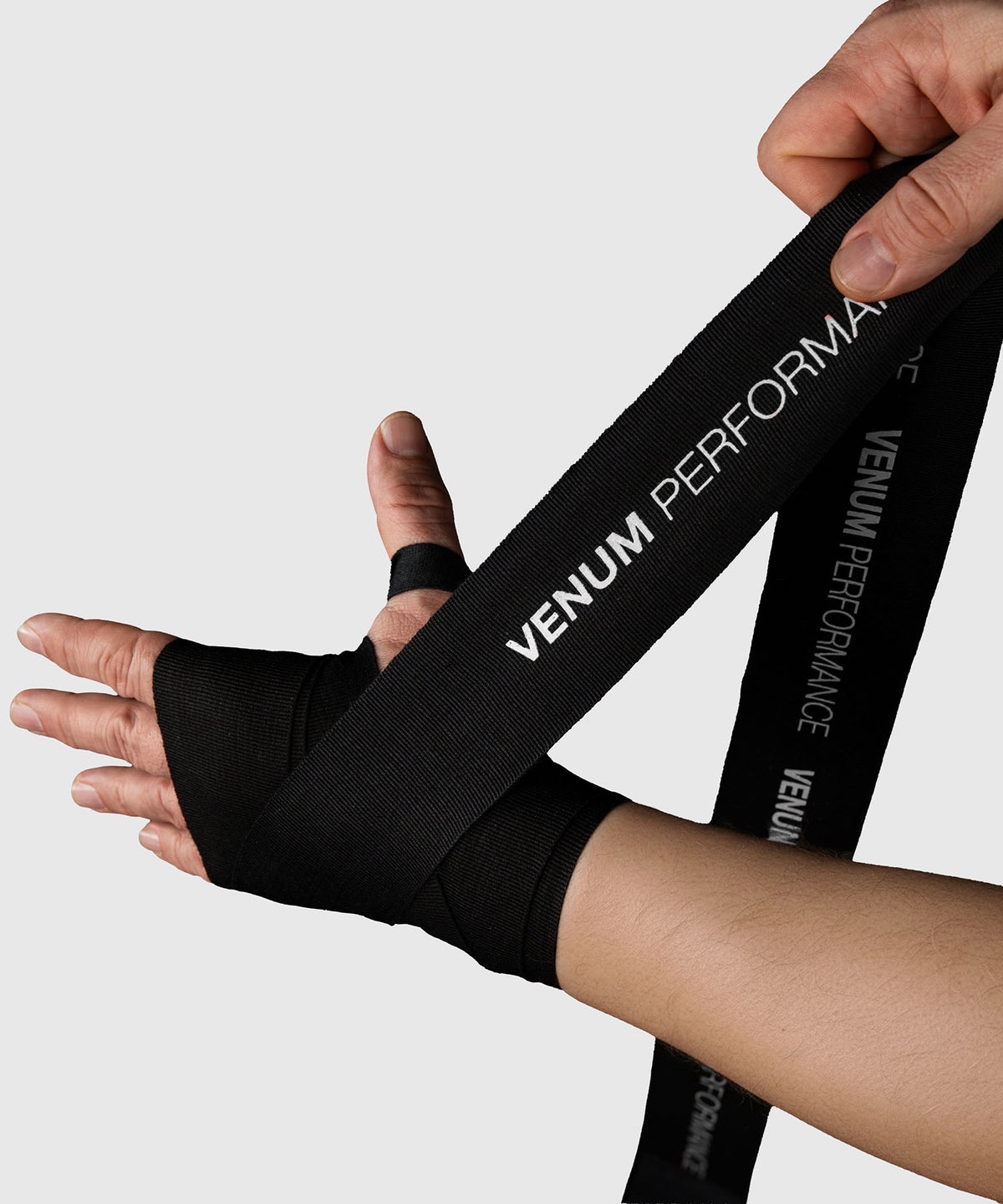 Bandes de boxe Venum Kontact Evo Amazonia Reborn - Noir/Gris