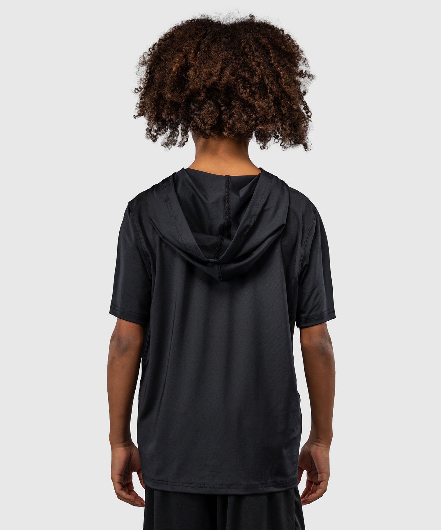 Venum Elite Sudadera Dry-Tech Manga Corta Para Niños - Negro