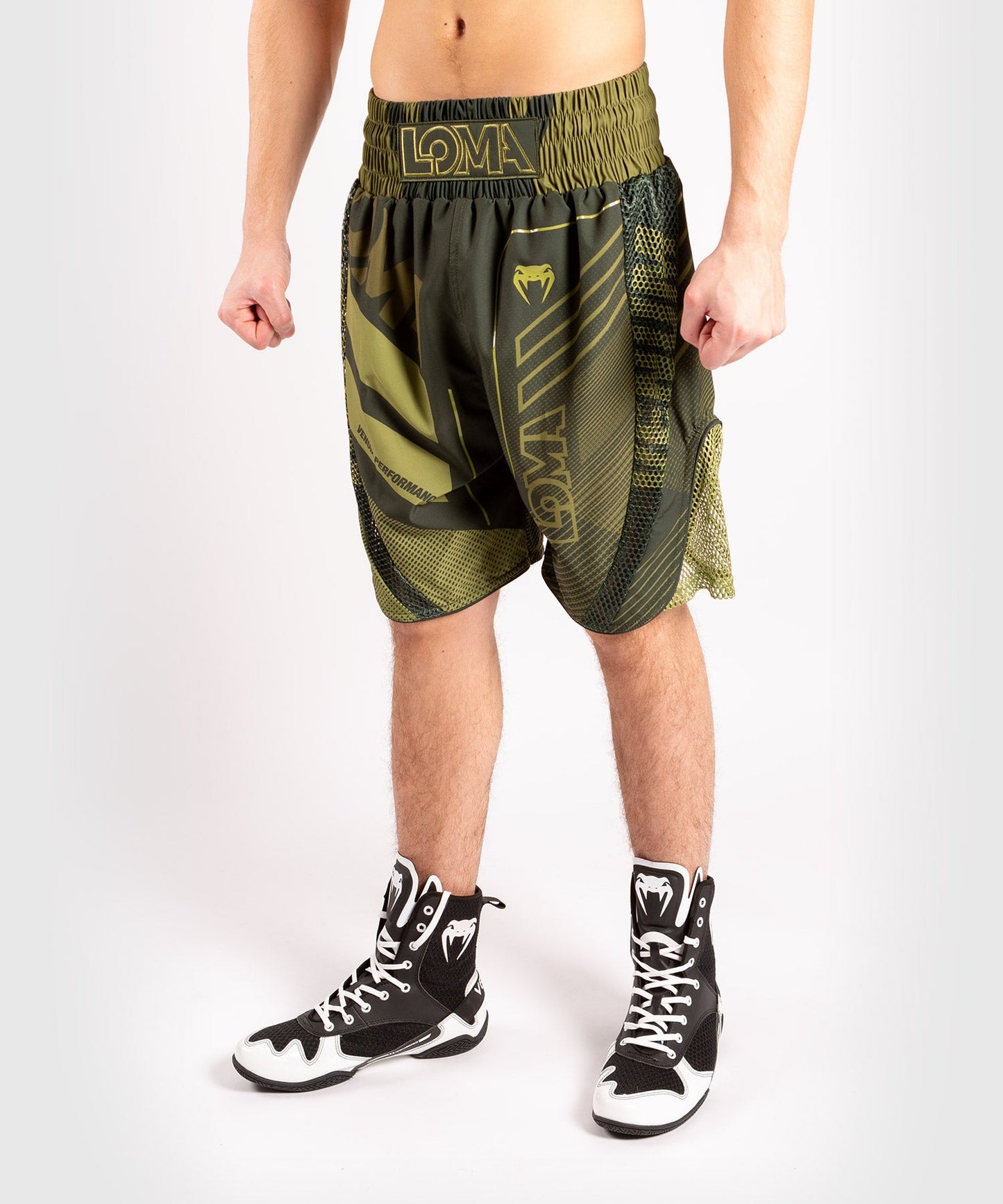 Venum Commando Loma Edition Boxing Short - Khaki