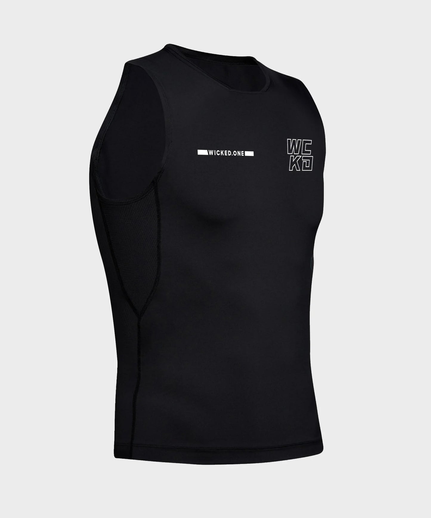Wicked One Raw Ärmelloses Rashguard - Schwarz