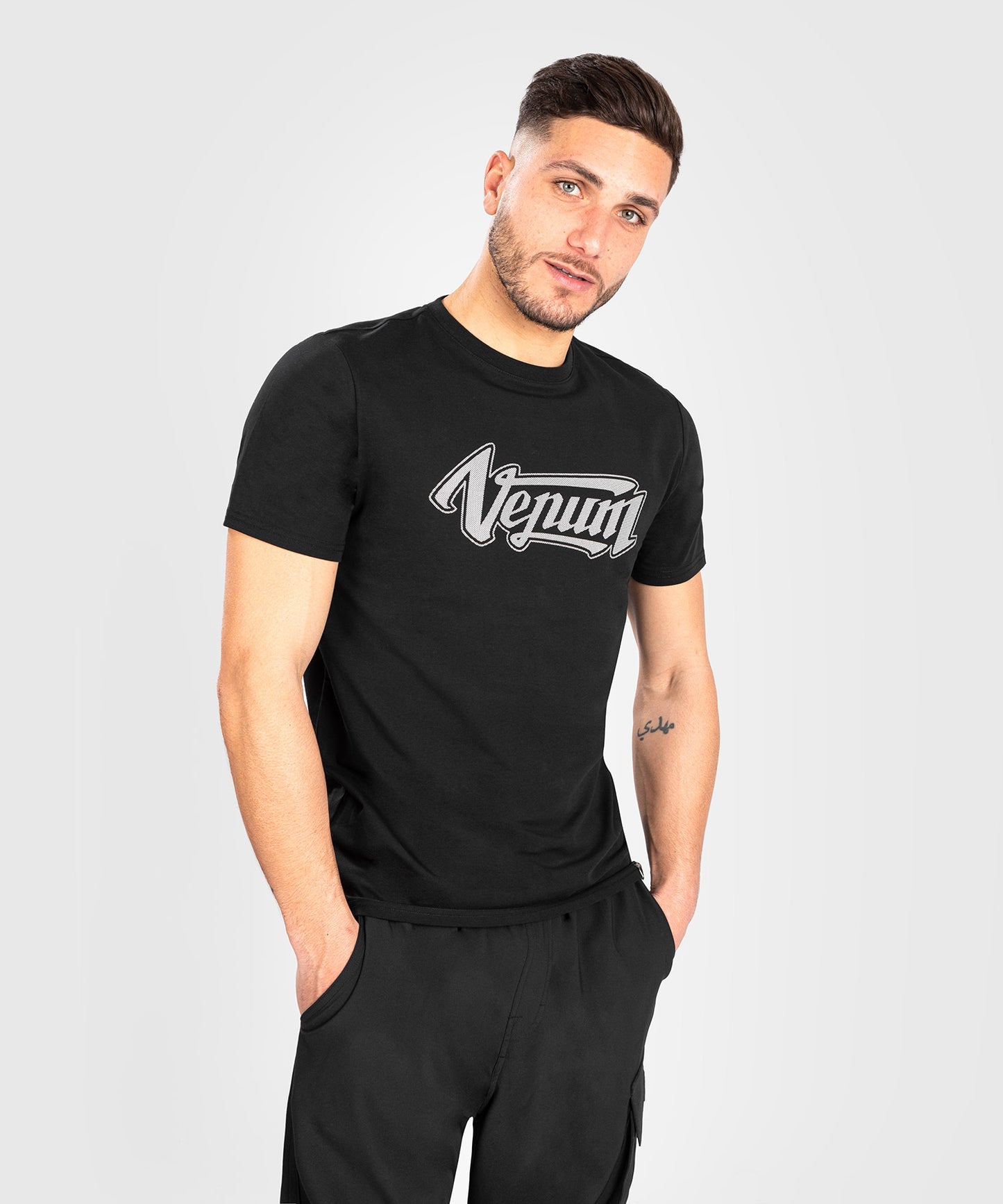 Venum Absolute 2.0 Adjusted Fit T-shirt - Black/Silver