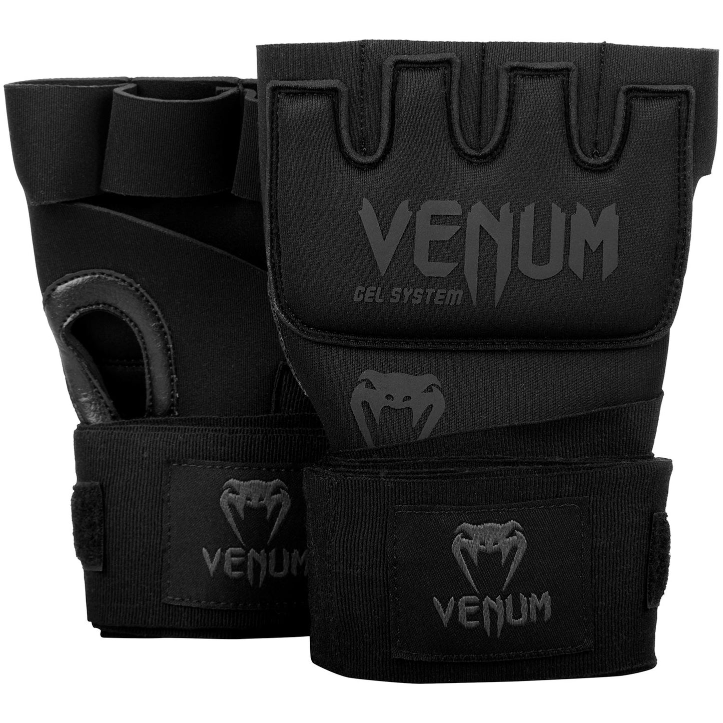 Venum Gel Kontact Gloves - Black/Black