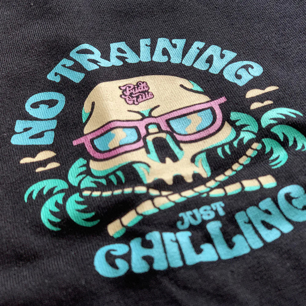 T-Shirt Pride Or Die No Training - Noir