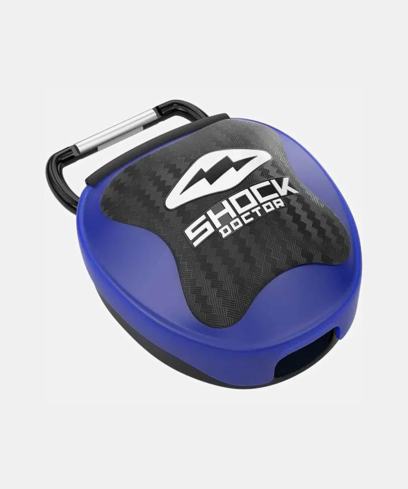 Shock Doctor Carcasa Antimicrobiana Para Protector Bucal – Azul