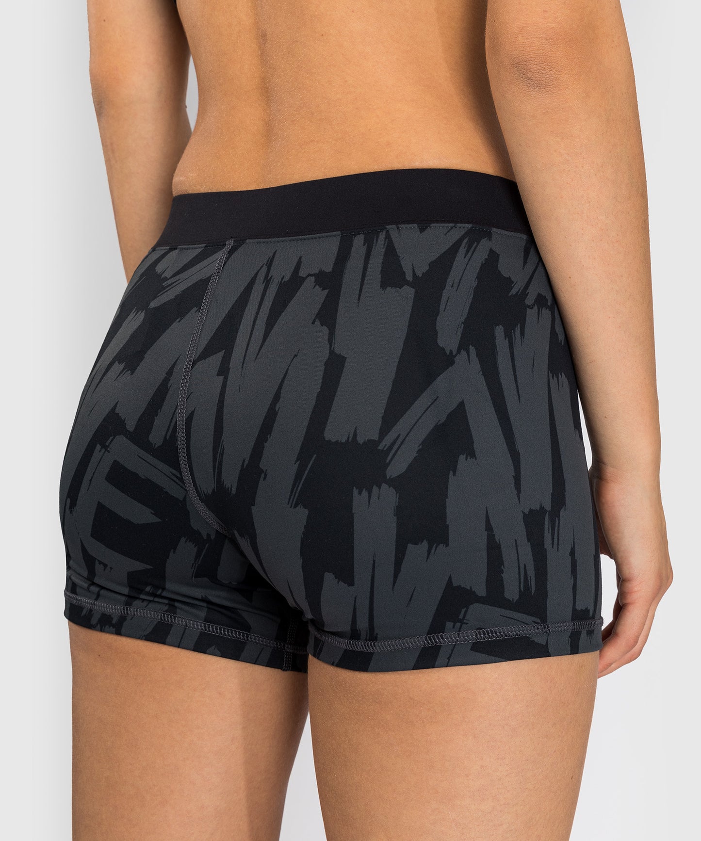 Venum Graffiti Women's Compression Shorts - Urban Charcoal
