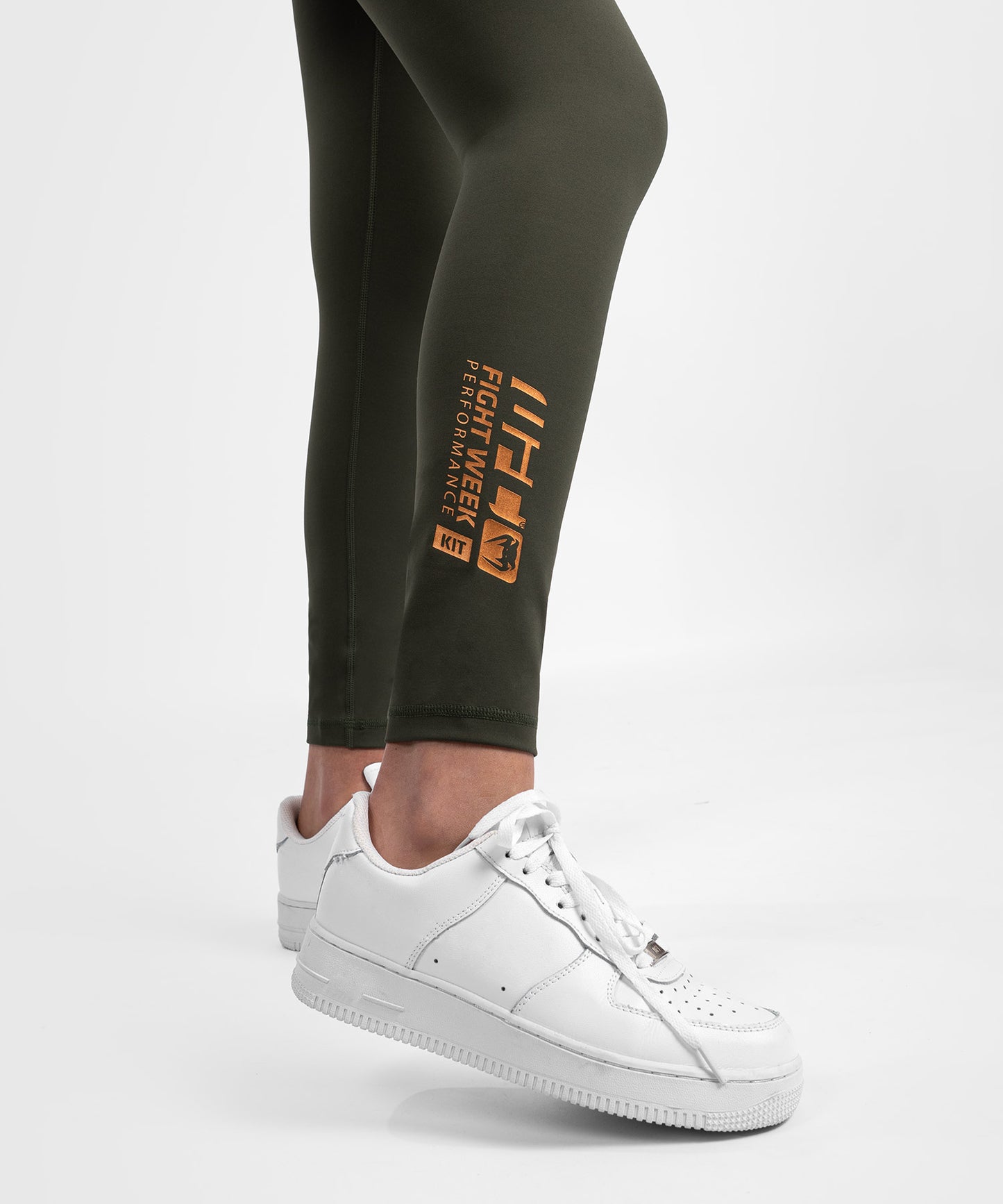 Legging de Performance pour Femmes UFC Adrenaline by Venum Fight Week - Kaki/Bronze