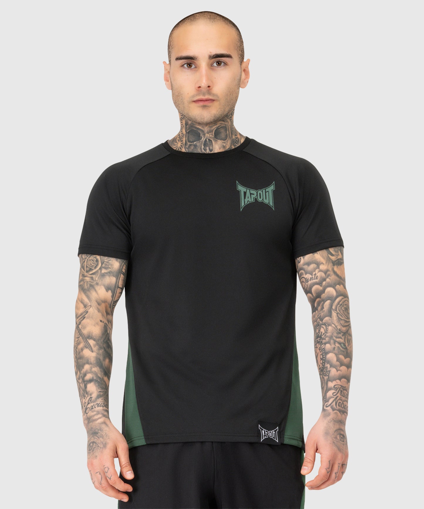 Tapout Training T-Shirt - Schwarz/Grün