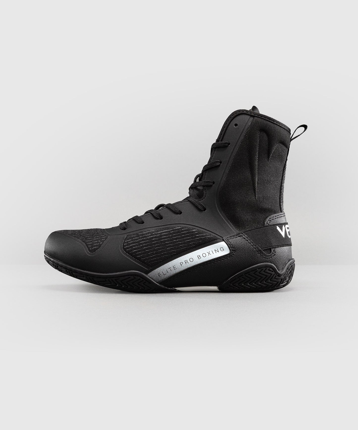 Venum Elite Neo Boxschuhe – Schwarz/Weiß
