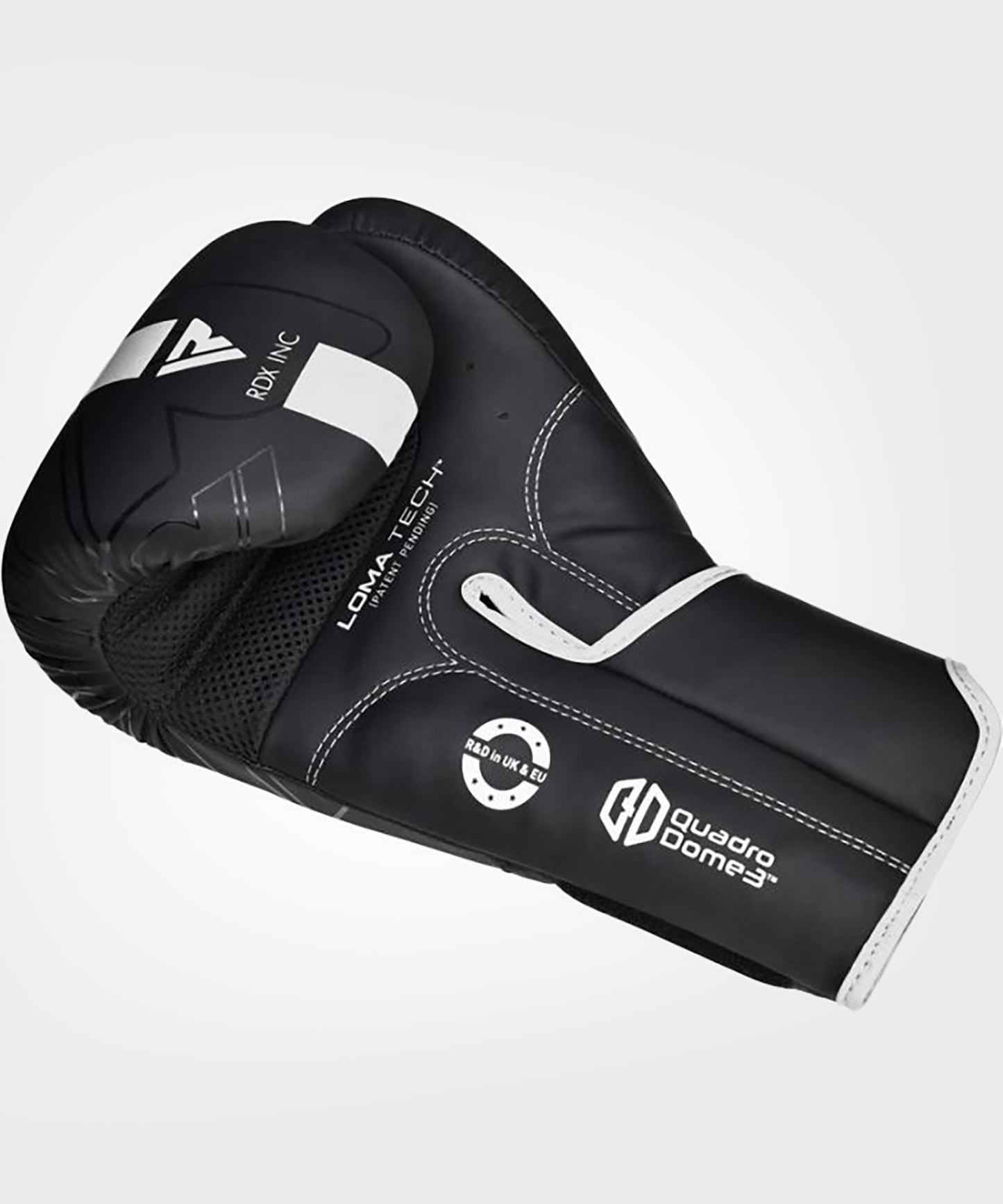 RDX F6 Boxing Gloves - Black/White