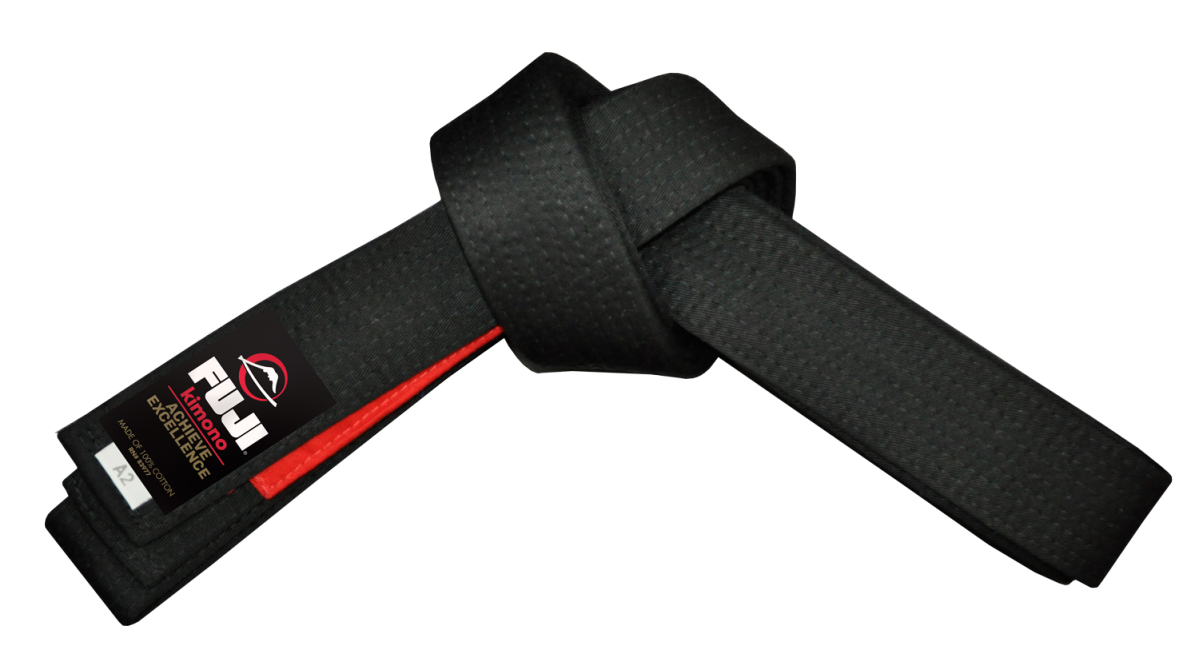 JJB-Gürtel Fuji Sports - Schwarz
