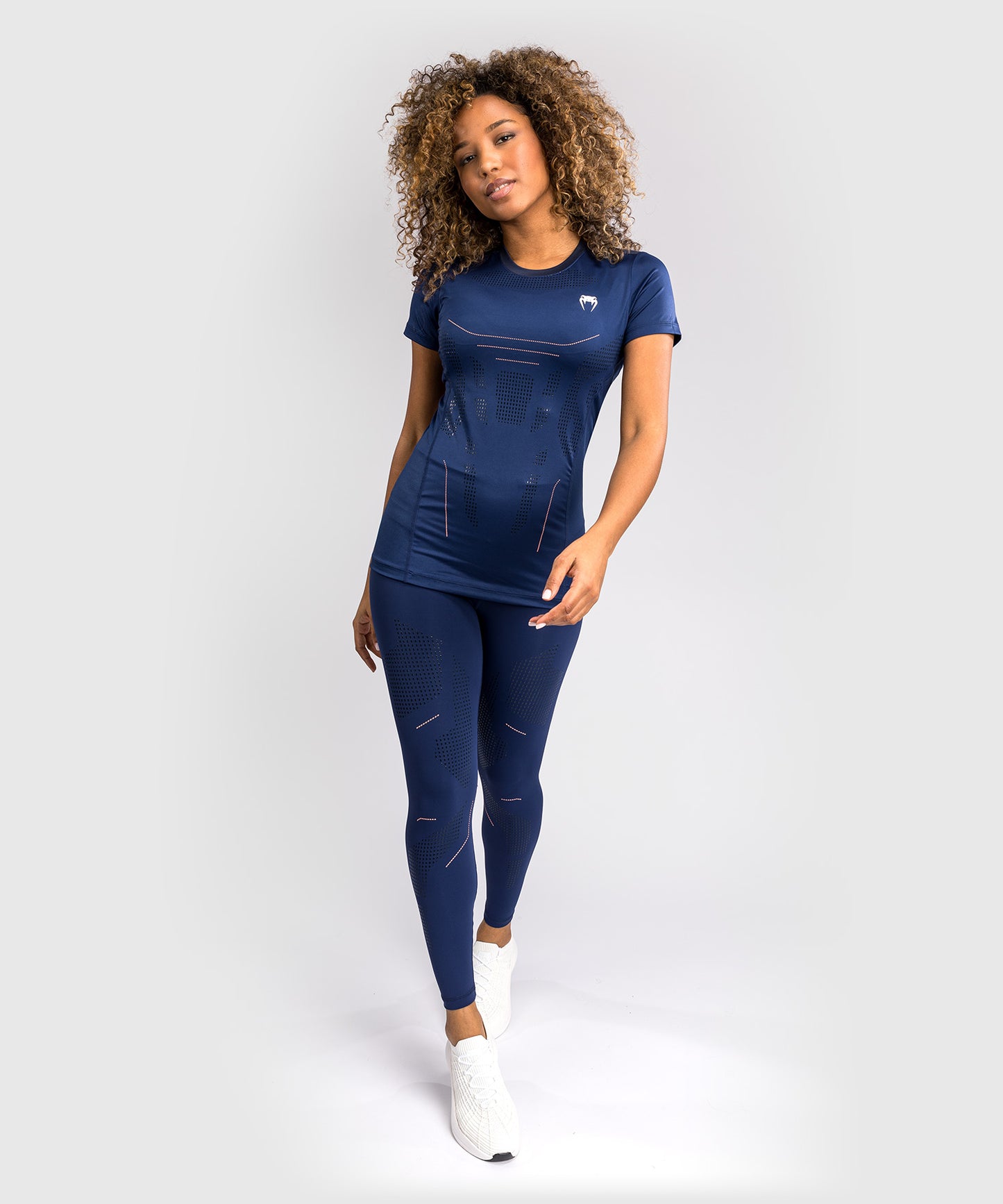 Venum 3.0 Women's Dry-Tech T-Shirt - Midnight Blue