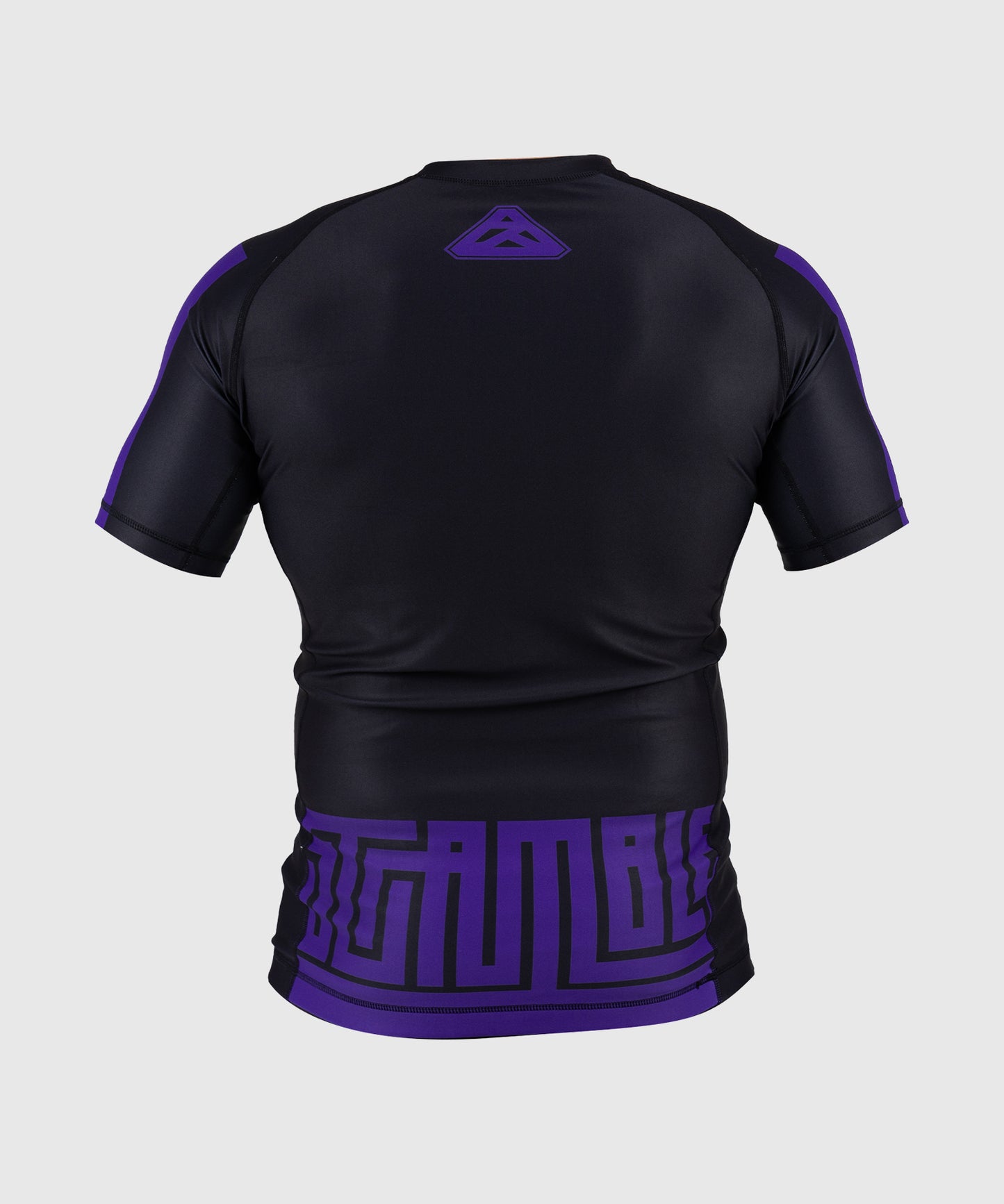 Rashguard Mit Kurzen Ärmeln Scramble Ranked -Violett