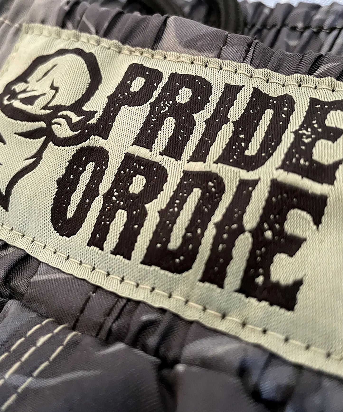 Fightshort Pride Or Die Shadow - Noir