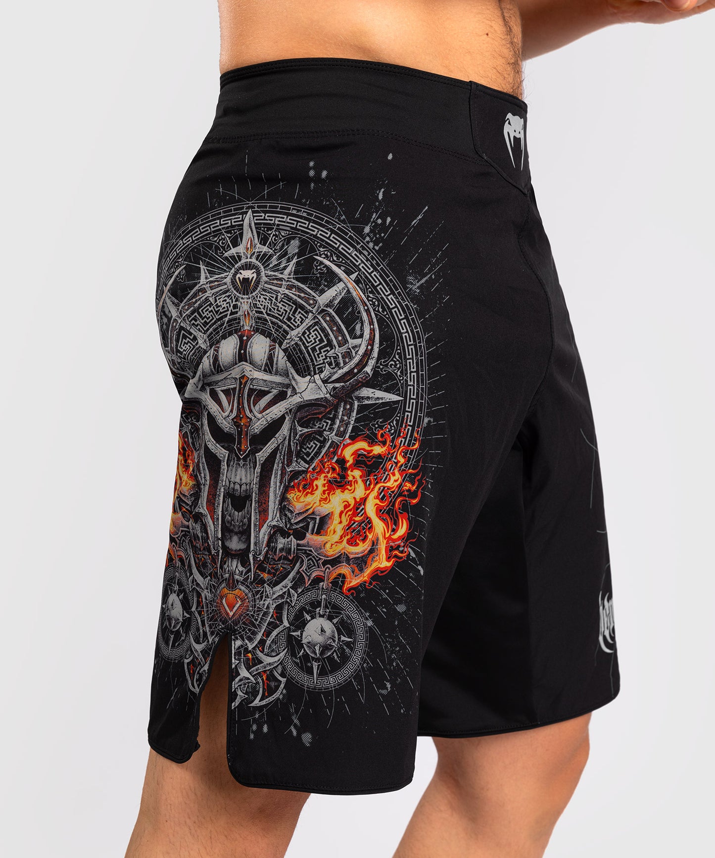 Short de combat Venum Gladiator 5.0 - Noir/Argent