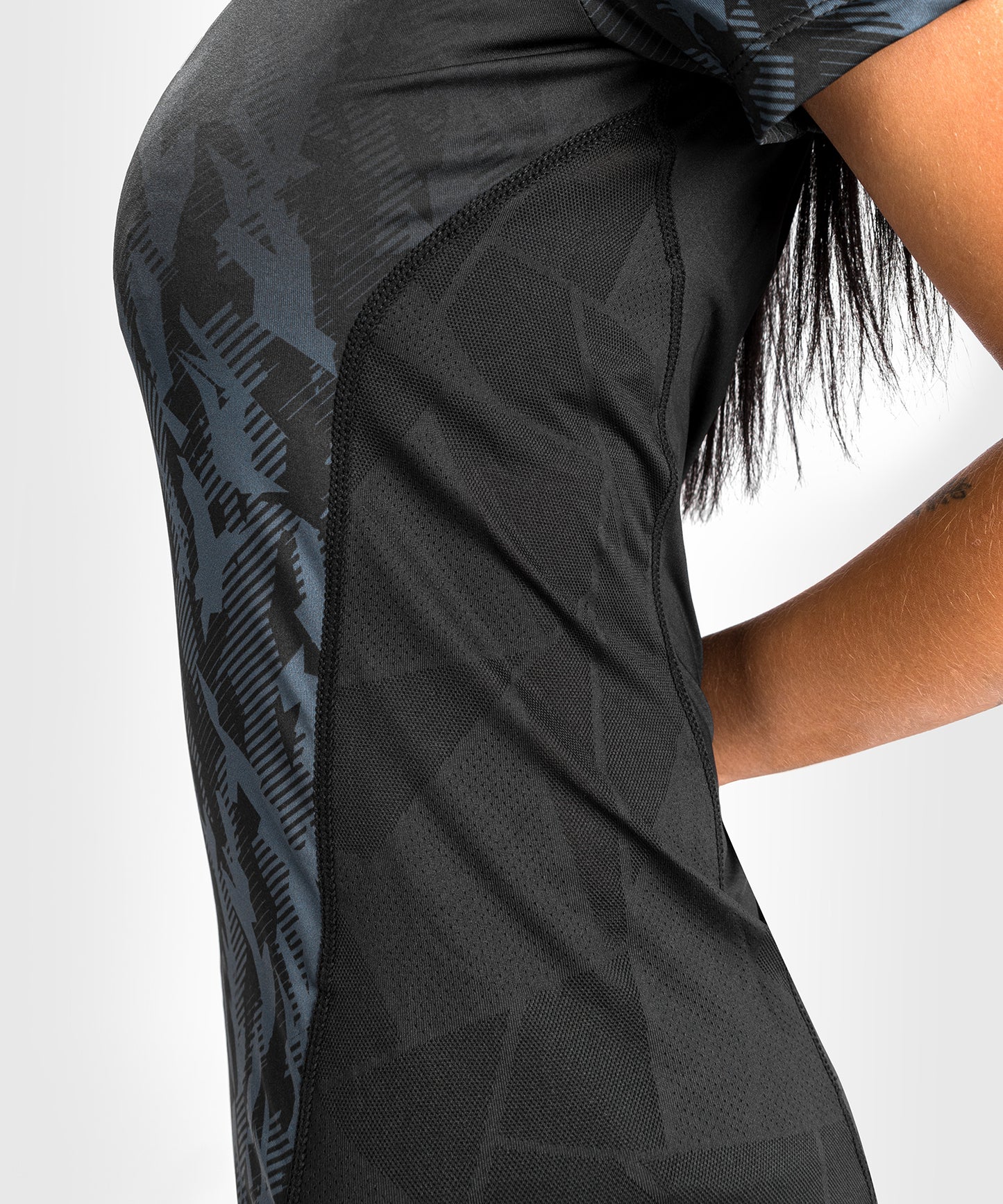T-shirt Technique Manches Courtes Femme UFC Venum Authentic Fight Week - Noir