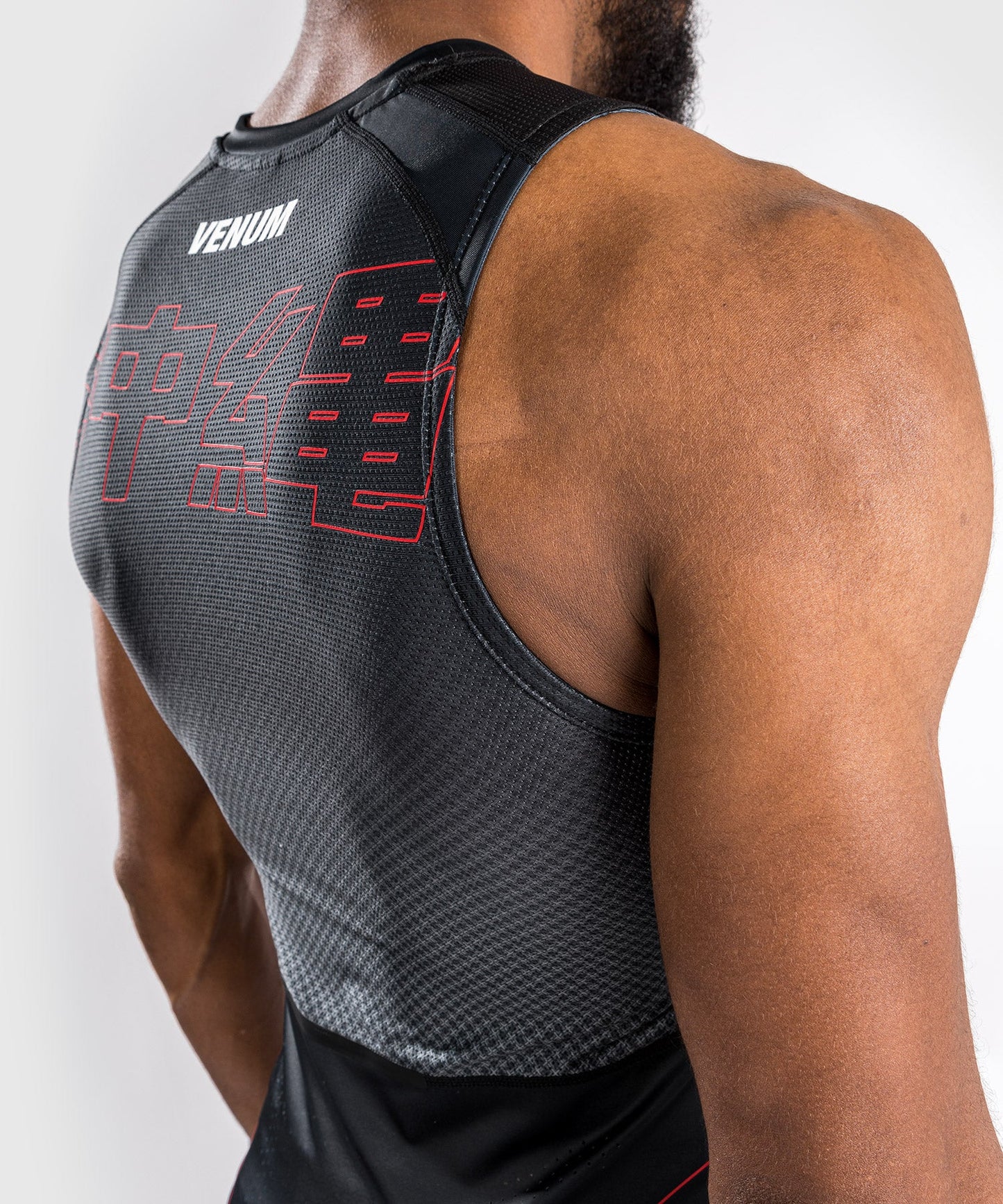 Rashguard Venum Okinawa 3.0 - Sleeveless - Black/Red