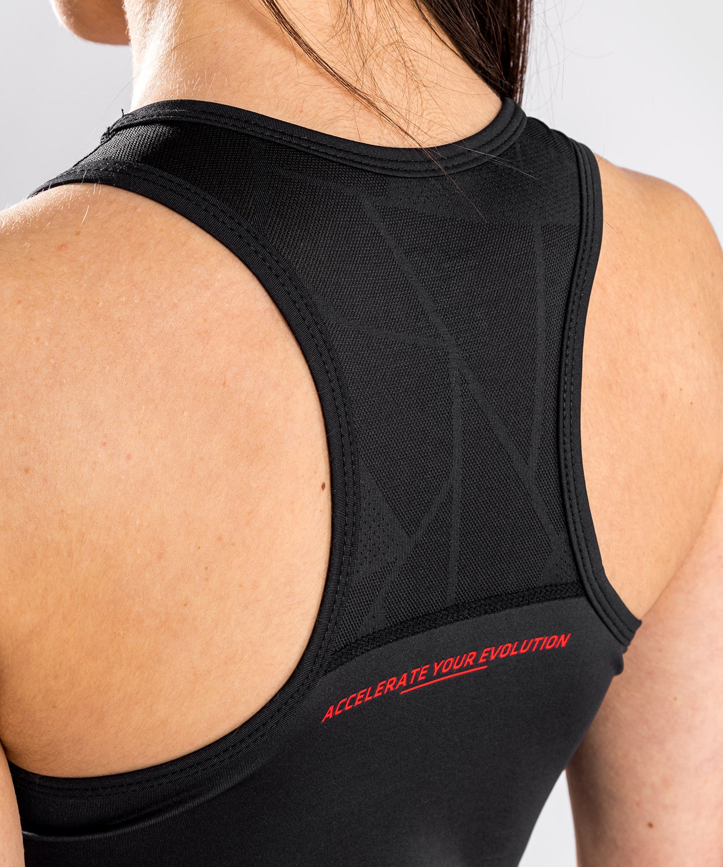 Débardeur Dry Tech UFC Venum Performance Institute - Pour Femmes - Noir/Rouge