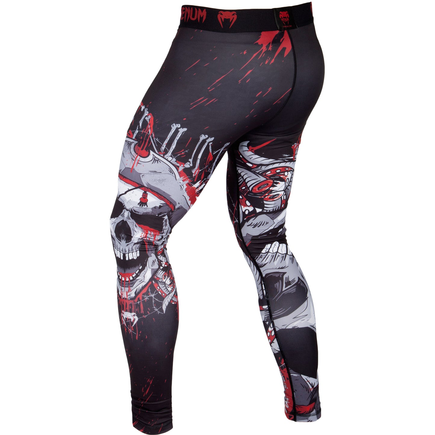 Venum Pirate 3.0 Compression Tights - Black/Red