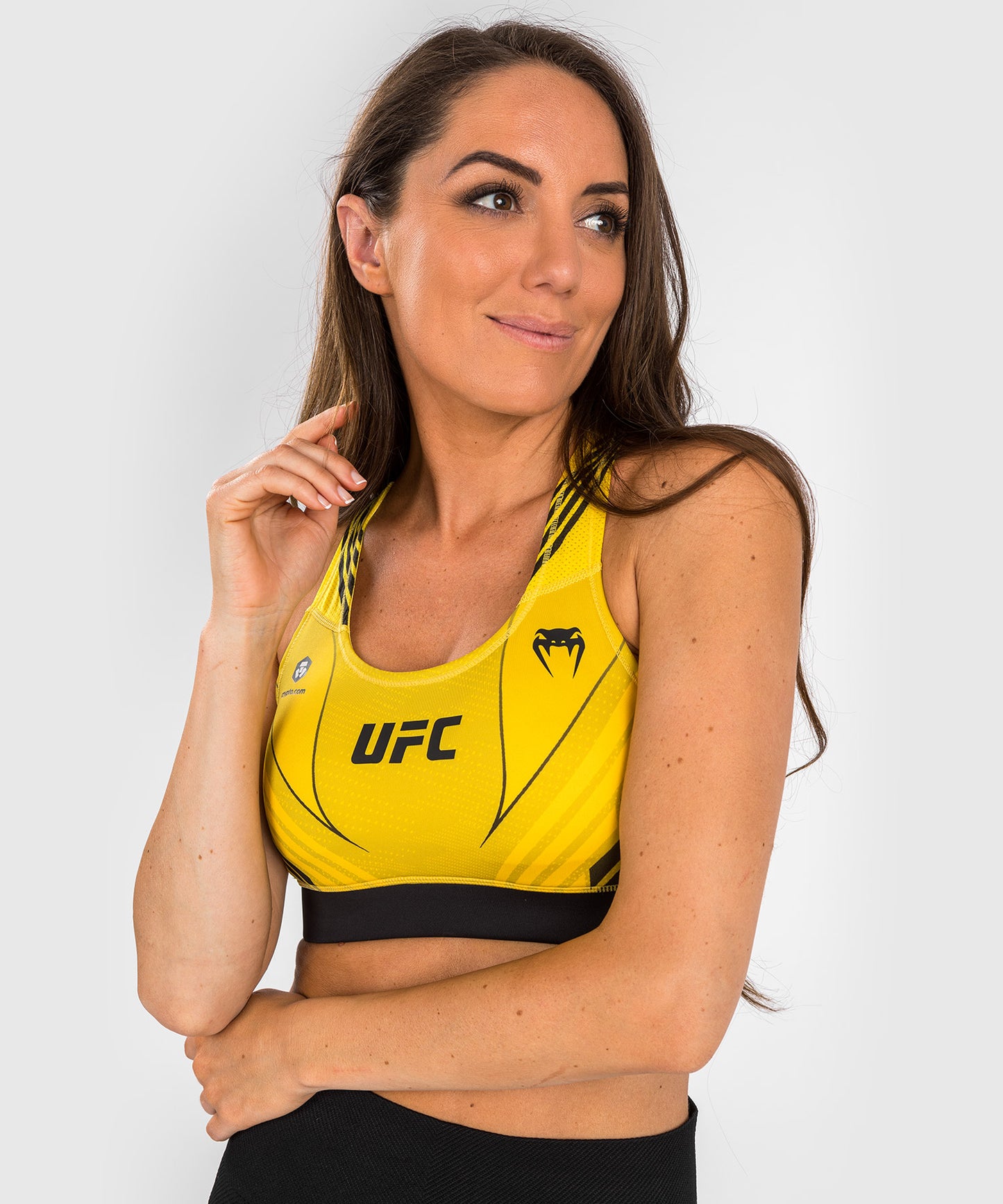 Brassière Femme UFC Venum Authentic Fight Night 1.0 - Jaune