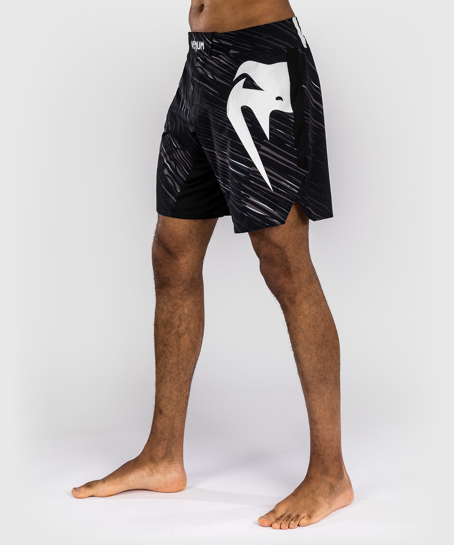 Short de Combat Venum Rapid Light - Noir/Gris Tempête